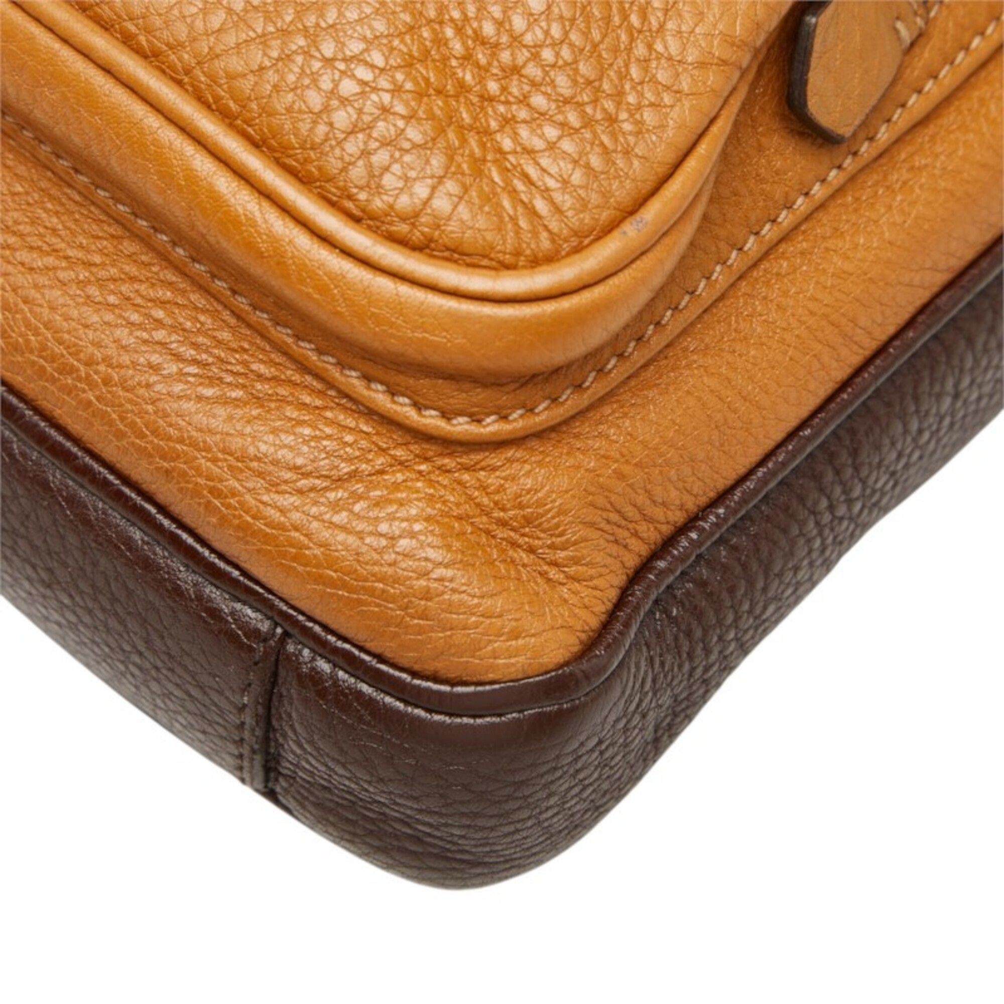 Leather Shoulder Bag (Pre-Owned) - Prada - Modalova