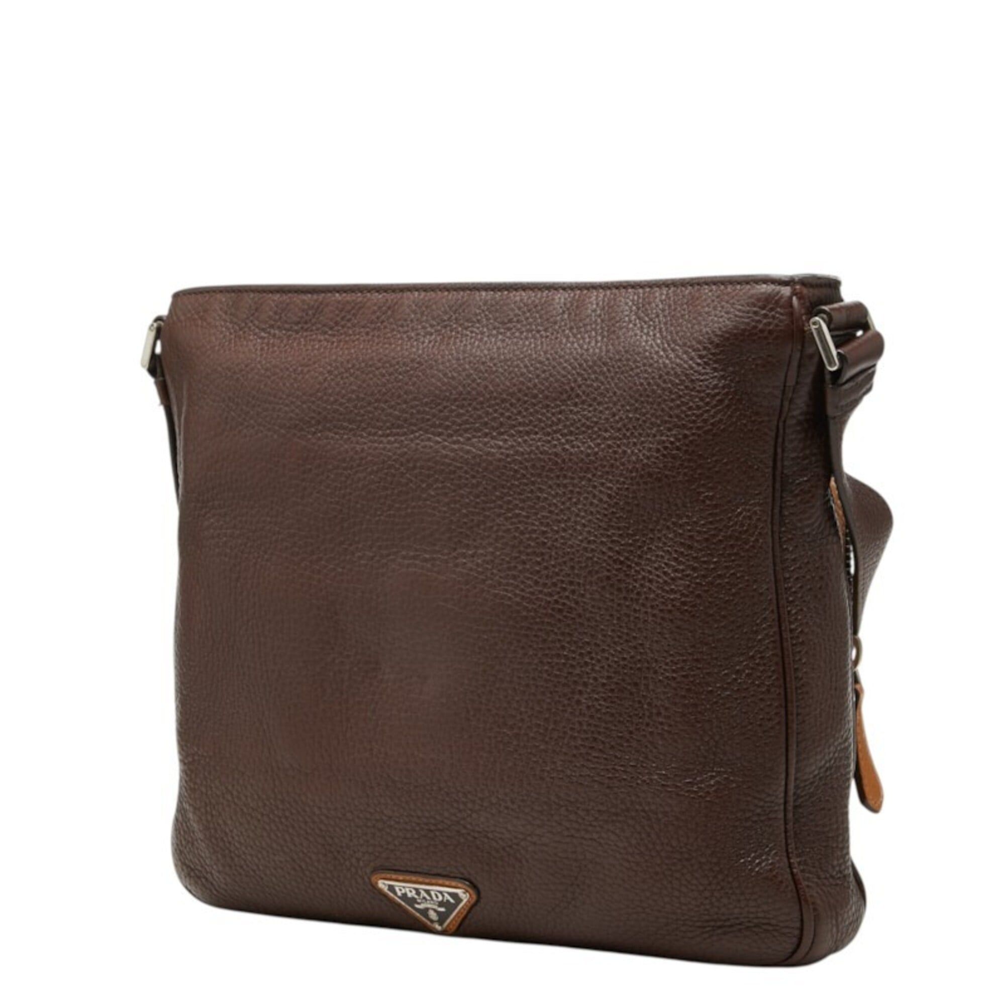 Leather Shoulder Bag (Pre-Owned) - Prada - Modalova