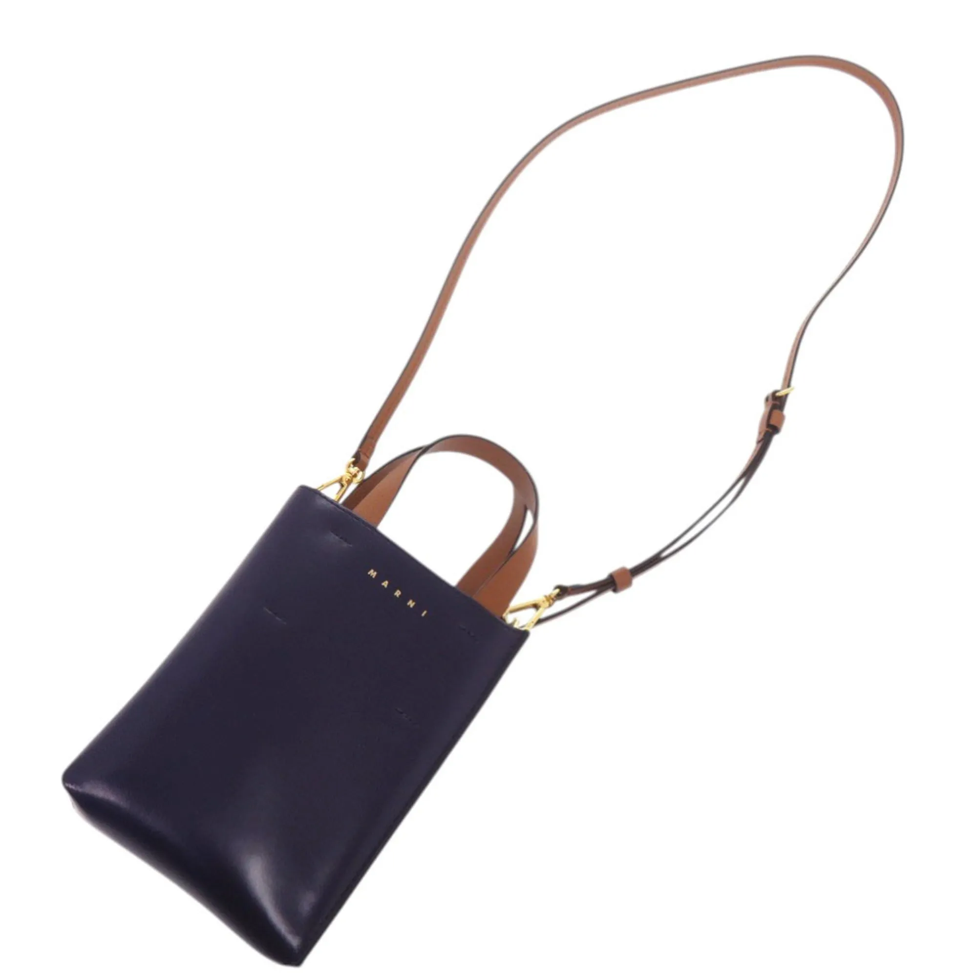 Leather Handbag (Pre-Owned) - Marni - Modalova