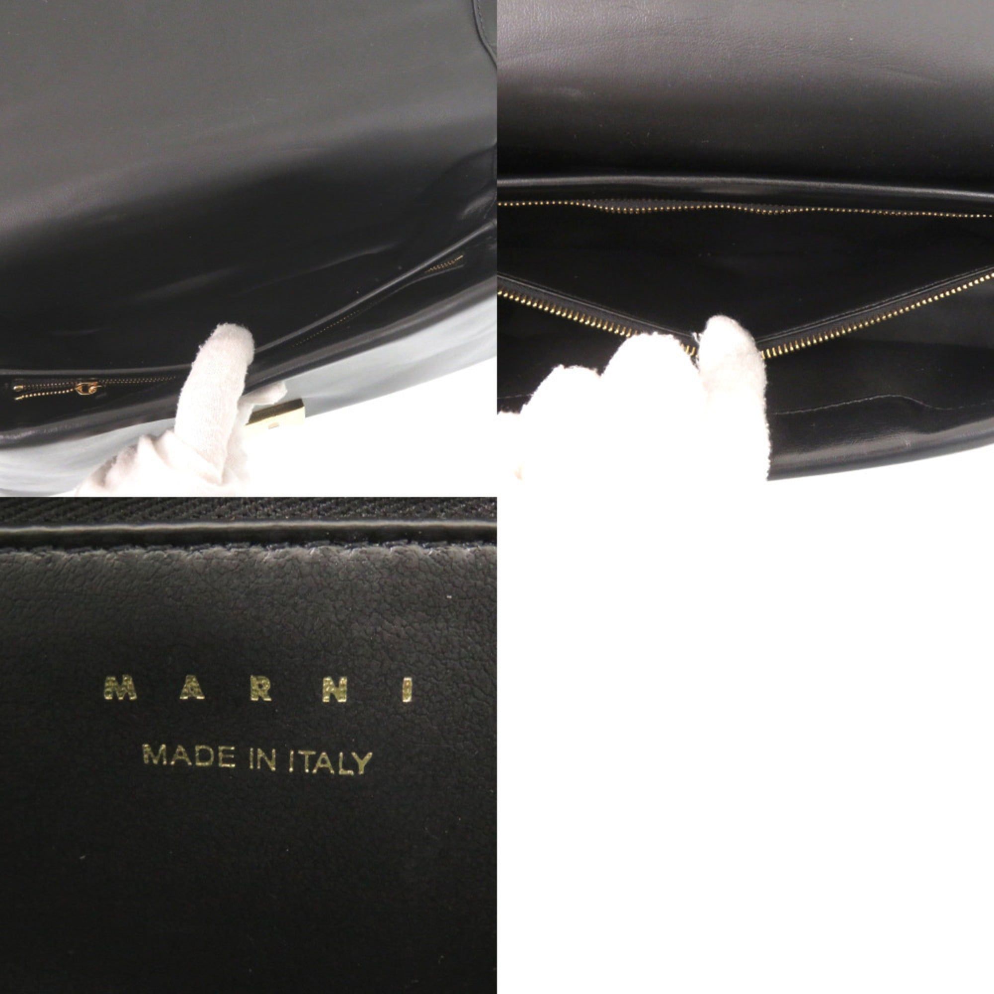 Leather Handbag Shoulder Bag (Pre-Owned) - Marni - Modalova