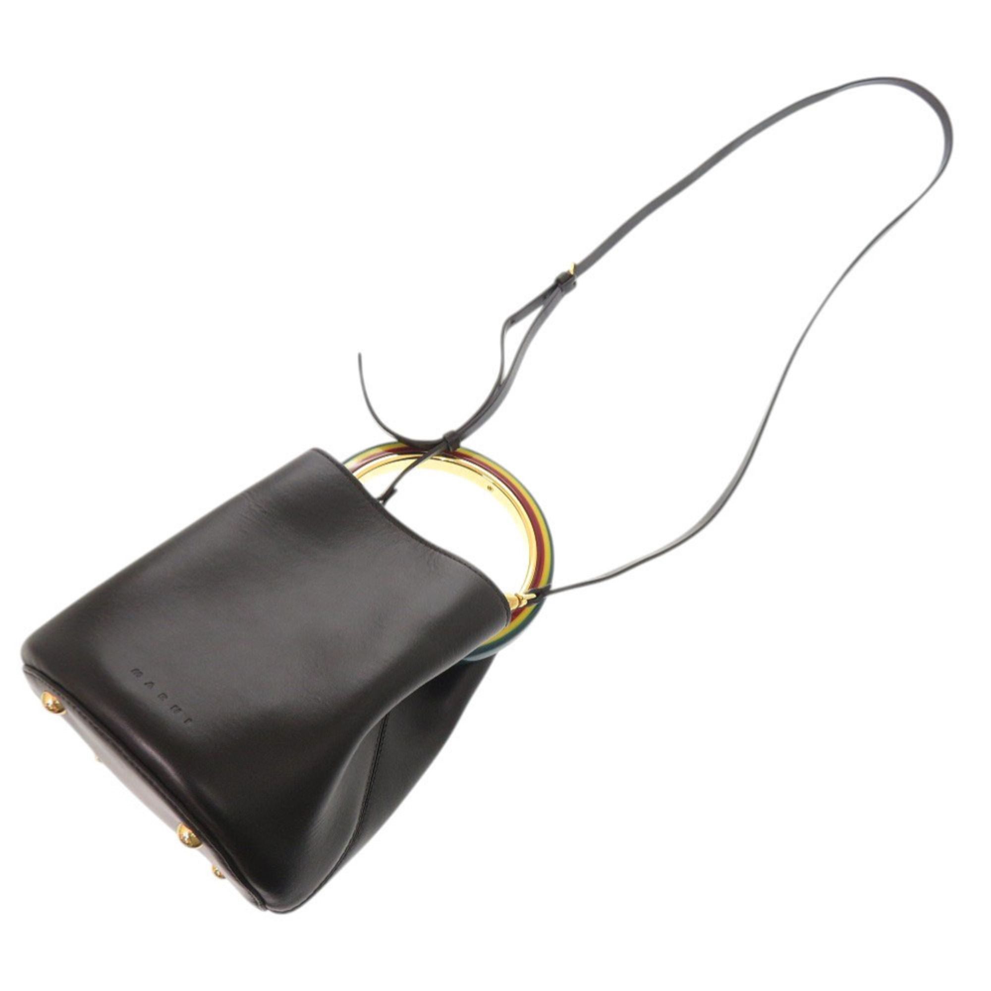 Leather Handbag Shoulder Bag (Pre-Owned) - Marni - Modalova