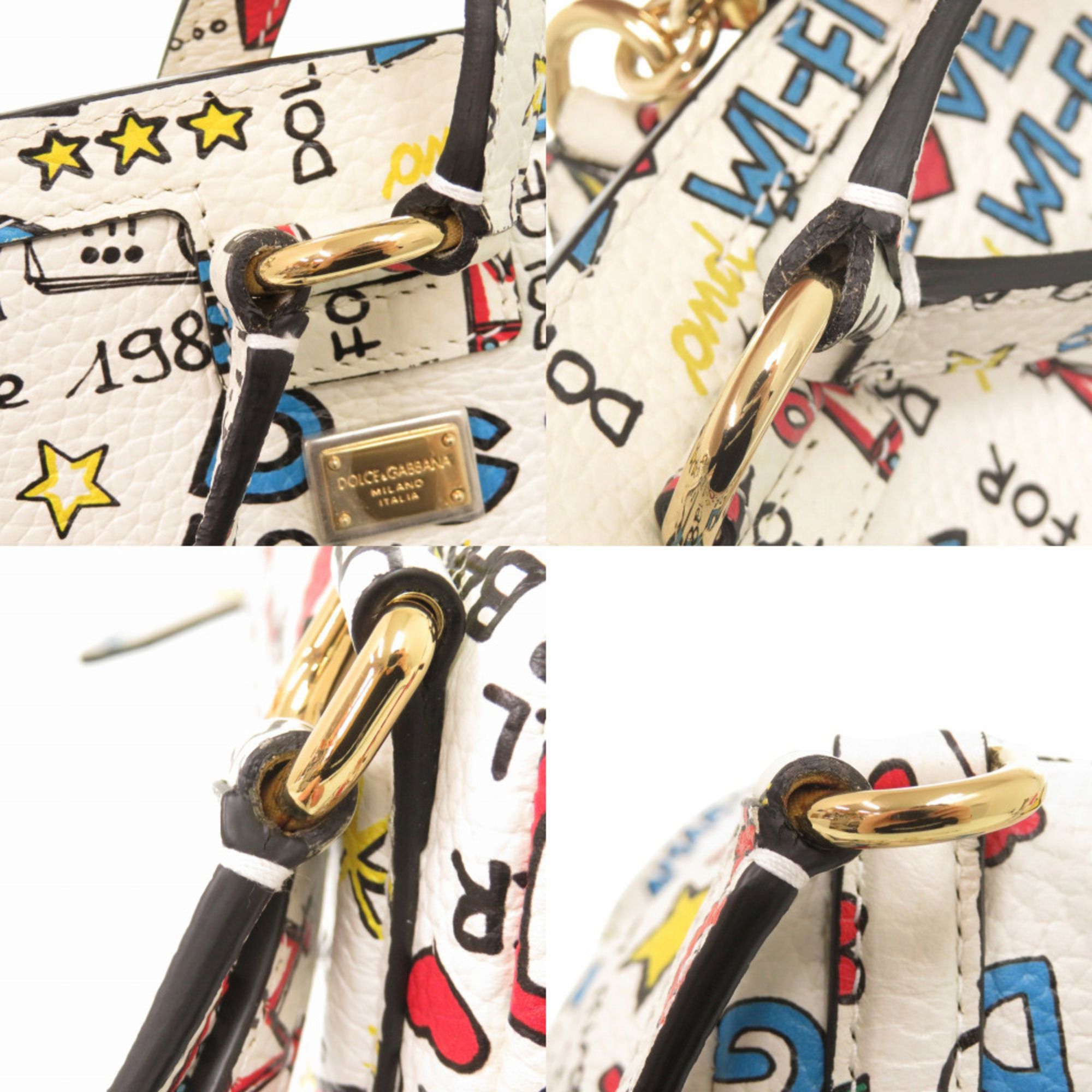 Sicily - Leather Backpack (Pre-Owned) - Dolce & Gabbana - Modalova