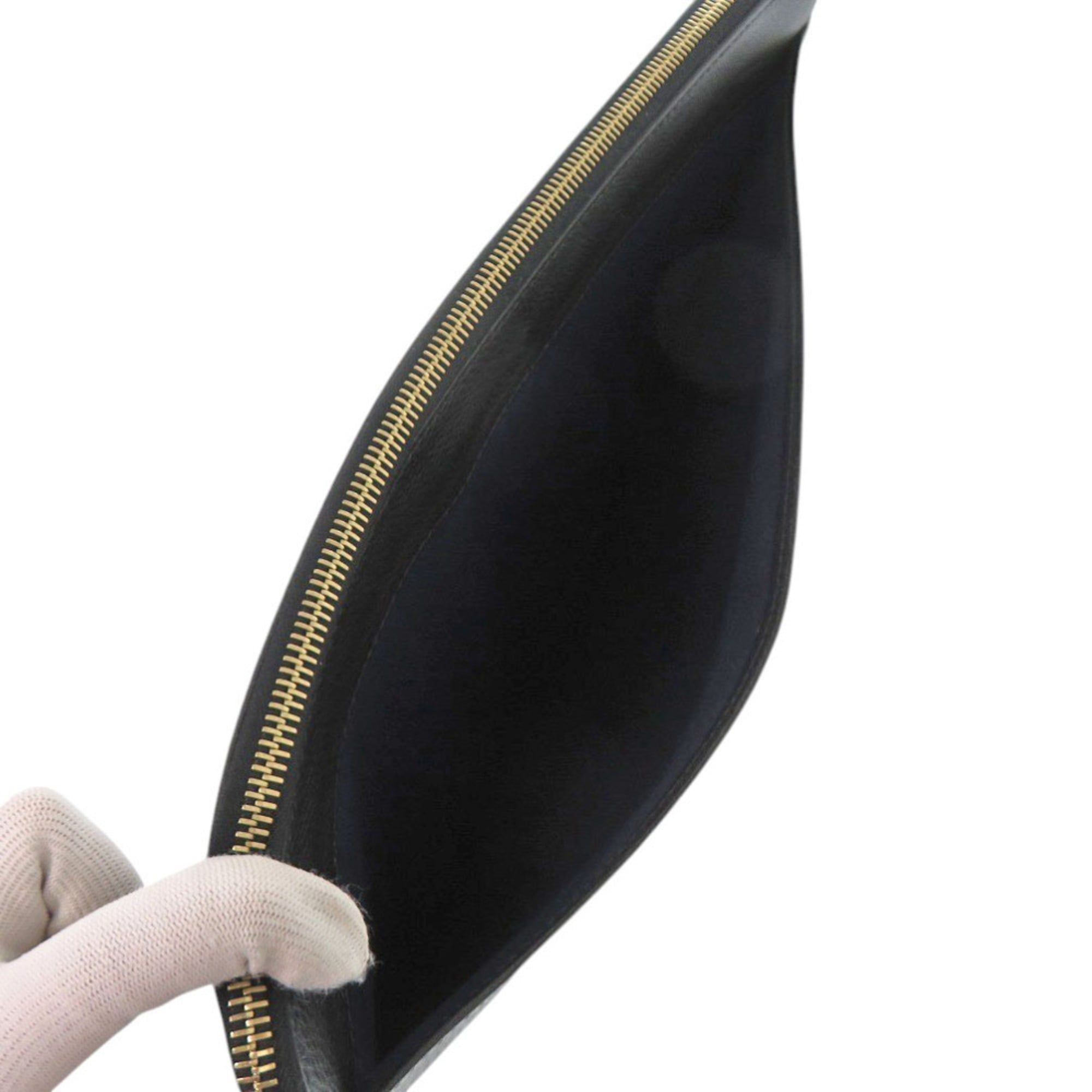Leather Clutch Bag (Pre-Owned) - Dunhill - Modalova