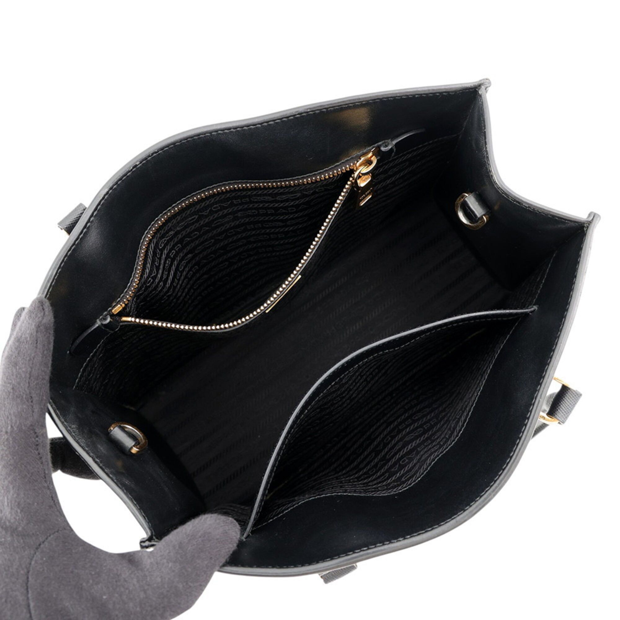 Leather Handbag (Pre-Owned) - Prada - Modalova