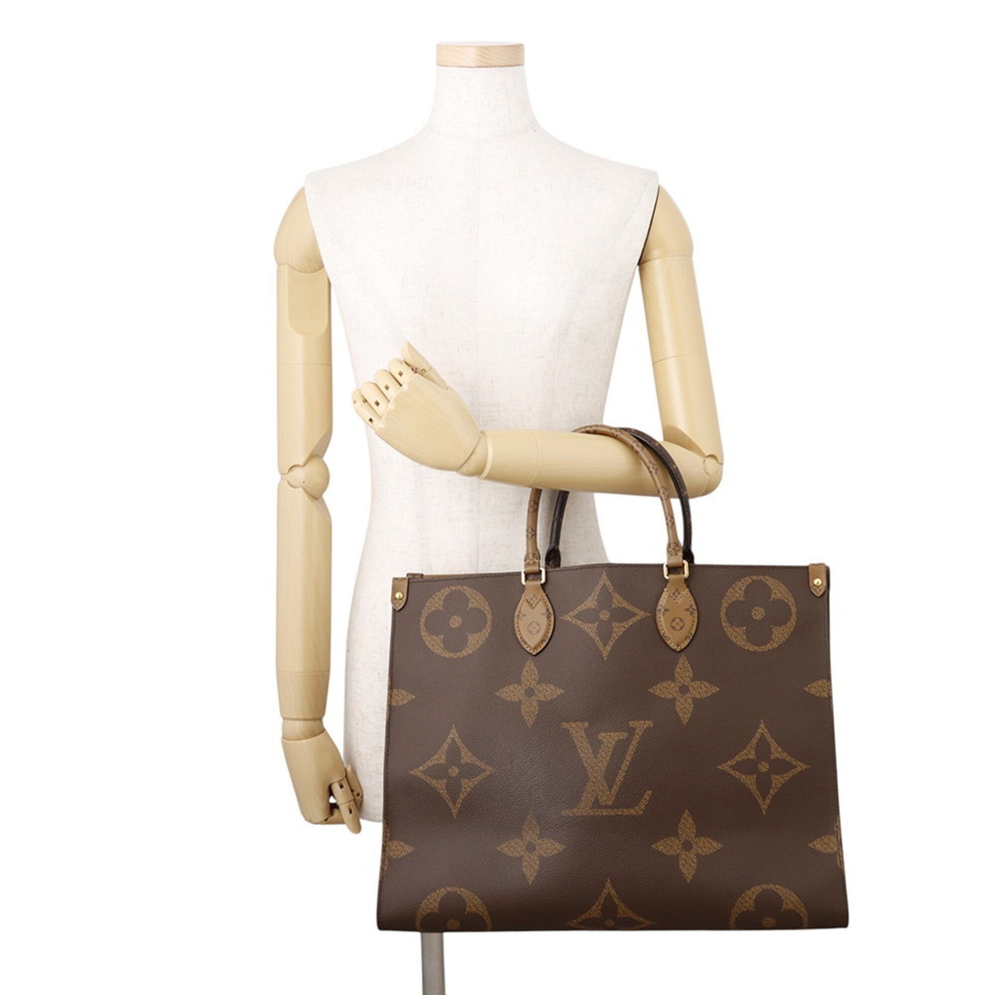Monogram Reverse Monogram Reverse Monogram Handbag Tote Bag (Pre-Owned) - Louis Vuitton - Modalova
