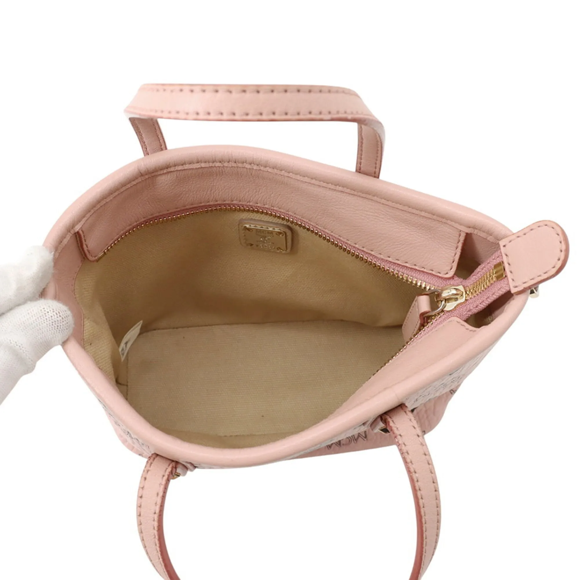 Leather Handbag (Pre-Owned) - MCM - Modalova