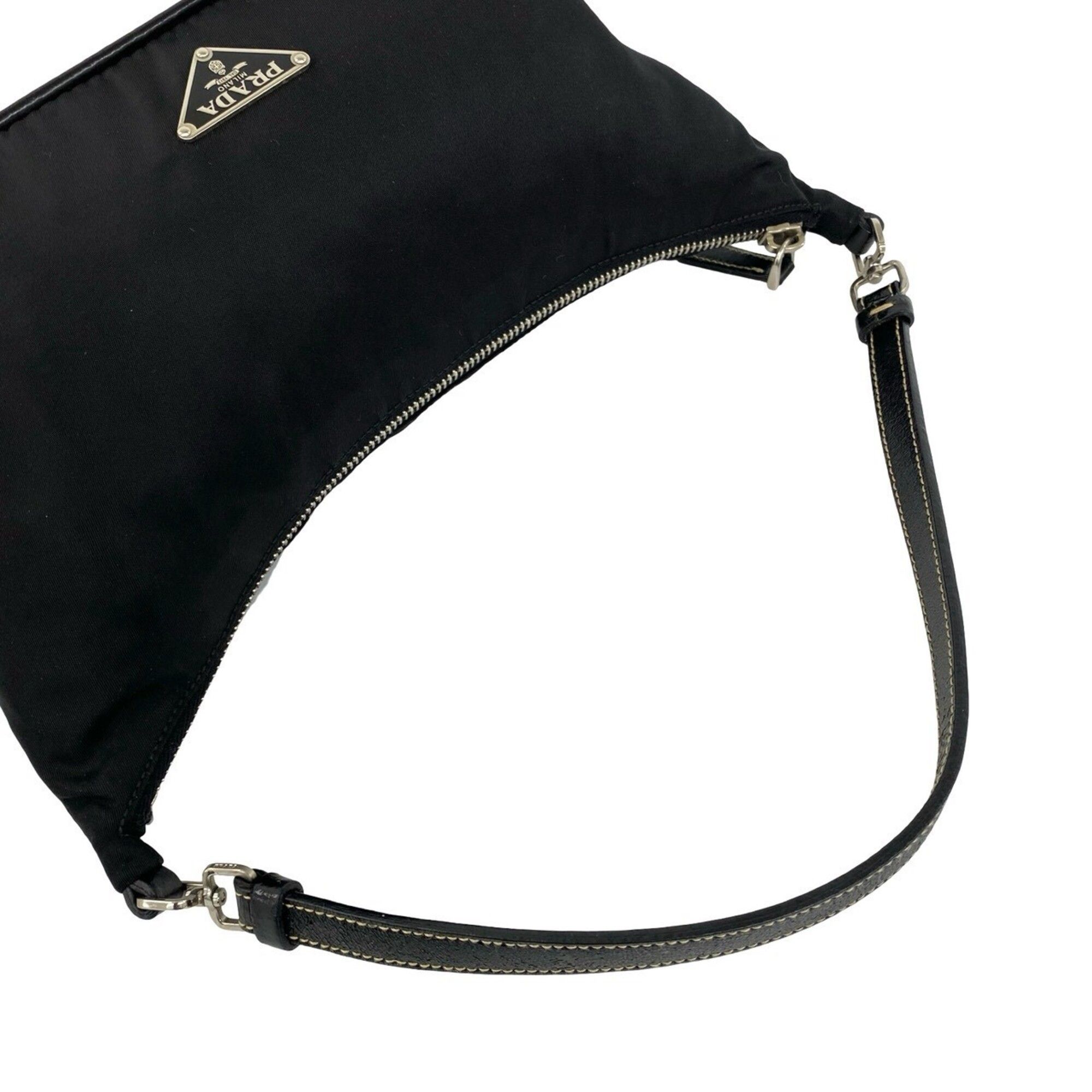 Nylon Leather Handbag Shoulder Bag (Pre-Owned) - Prada - Modalova