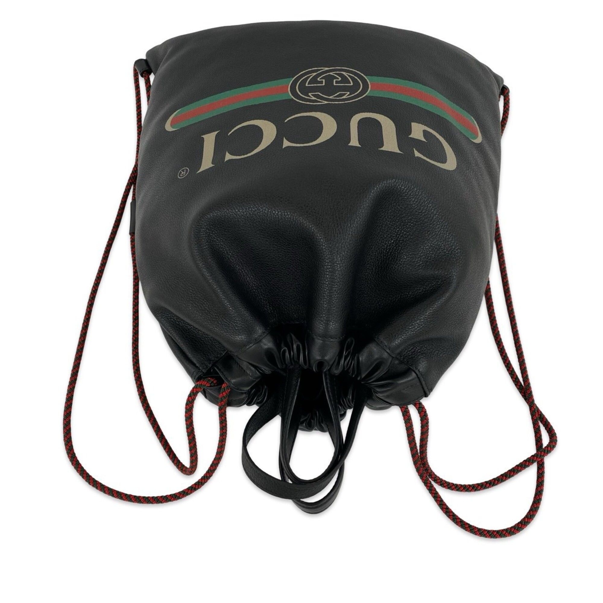 Leather Backpack (Pre-Owned) - Gucci - Modalova