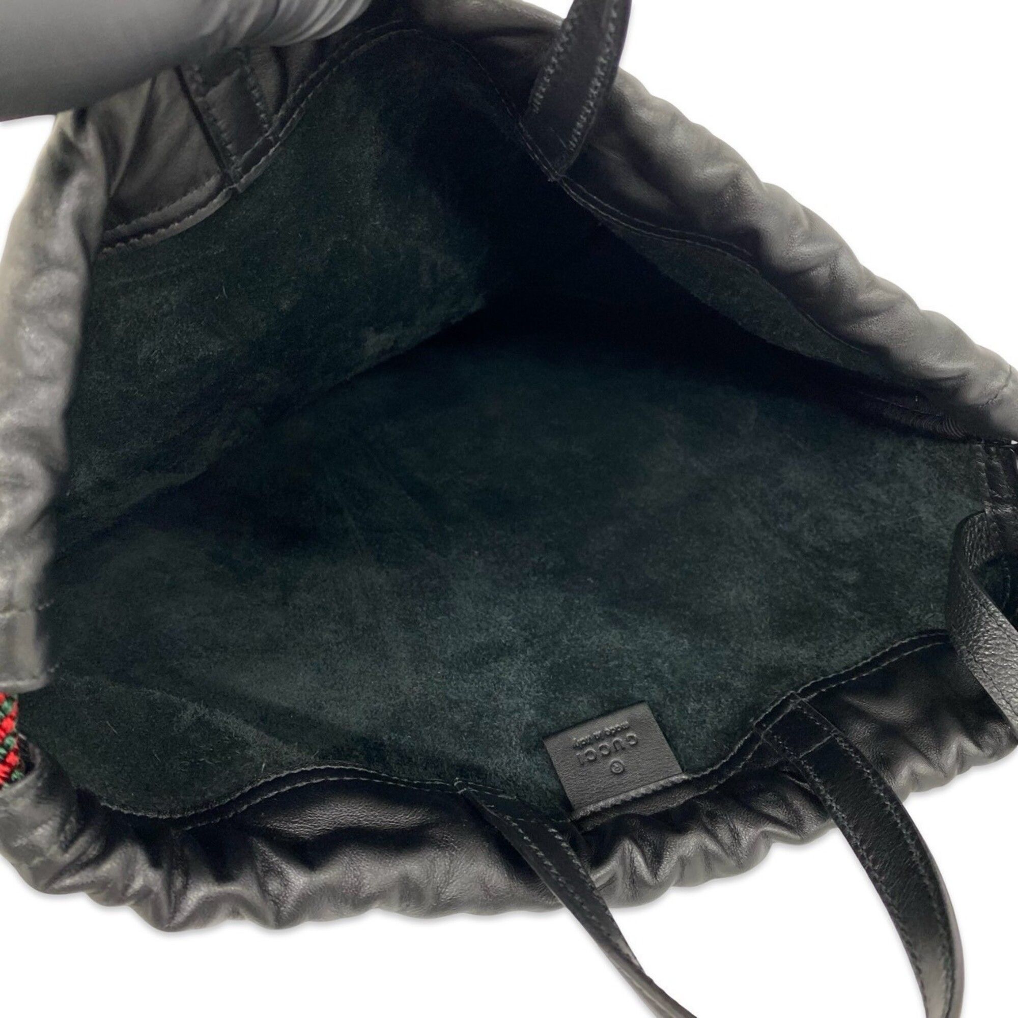 Leather Backpack (Pre-Owned) - Gucci - Modalova