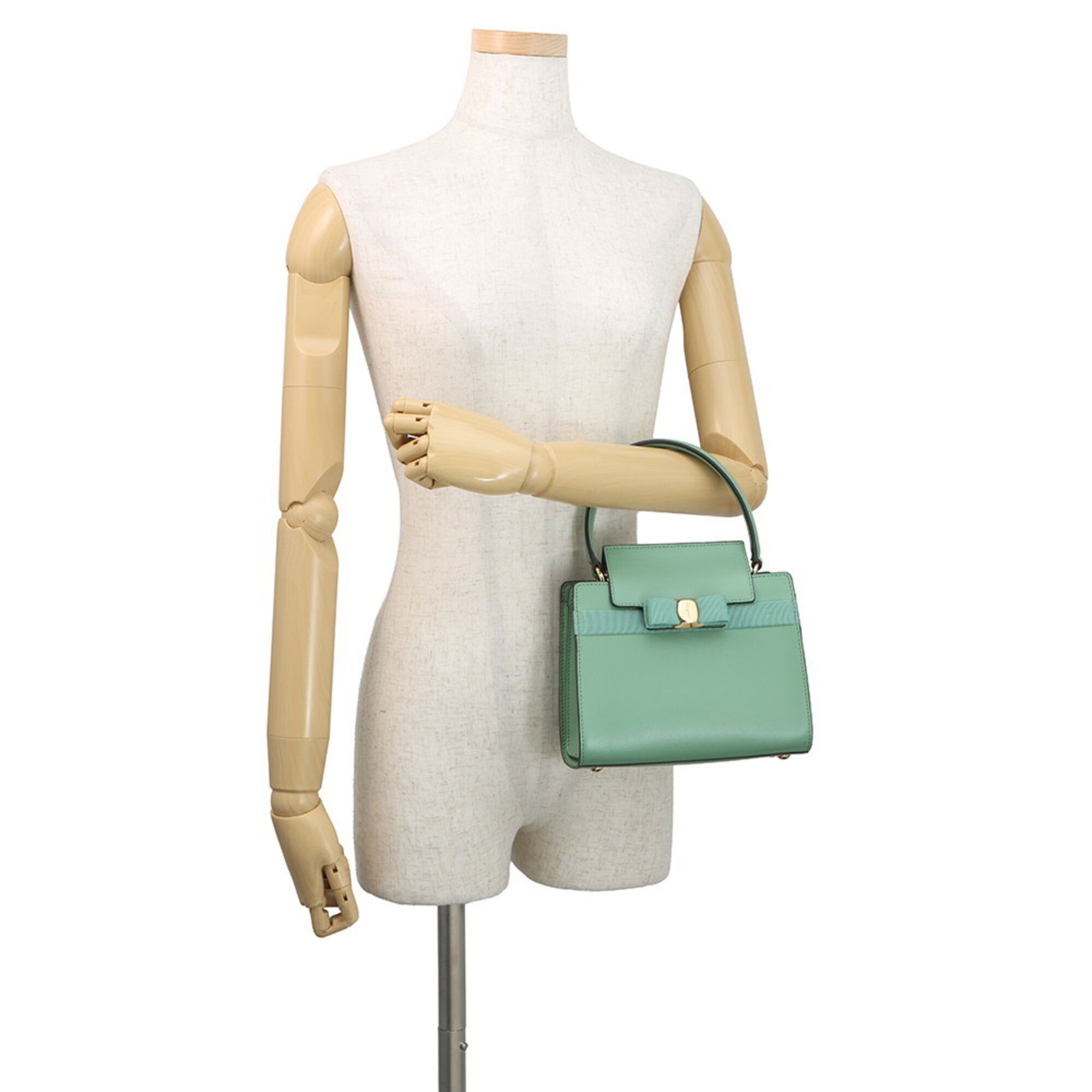Leather Shoulder Bag (Pre-Owned) - Salvatore Ferragamo - Modalova