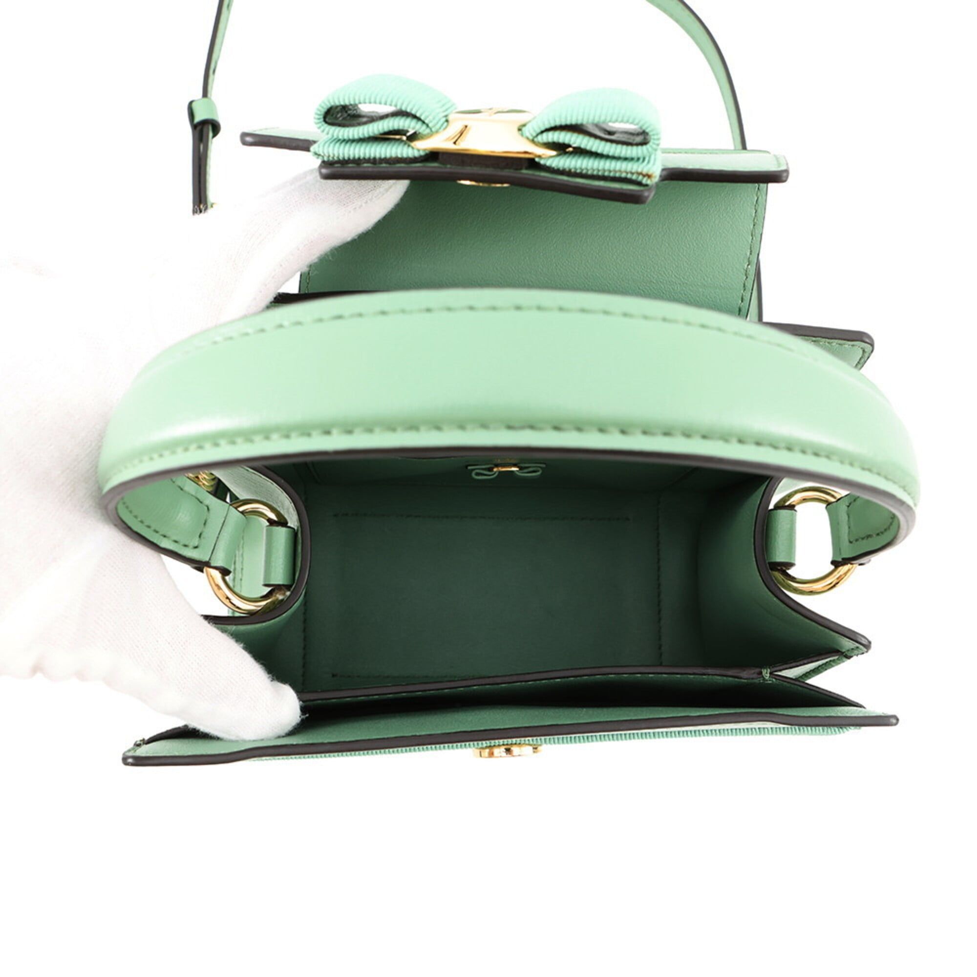 Leather Shoulder Bag (Pre-Owned) - Salvatore Ferragamo - Modalova