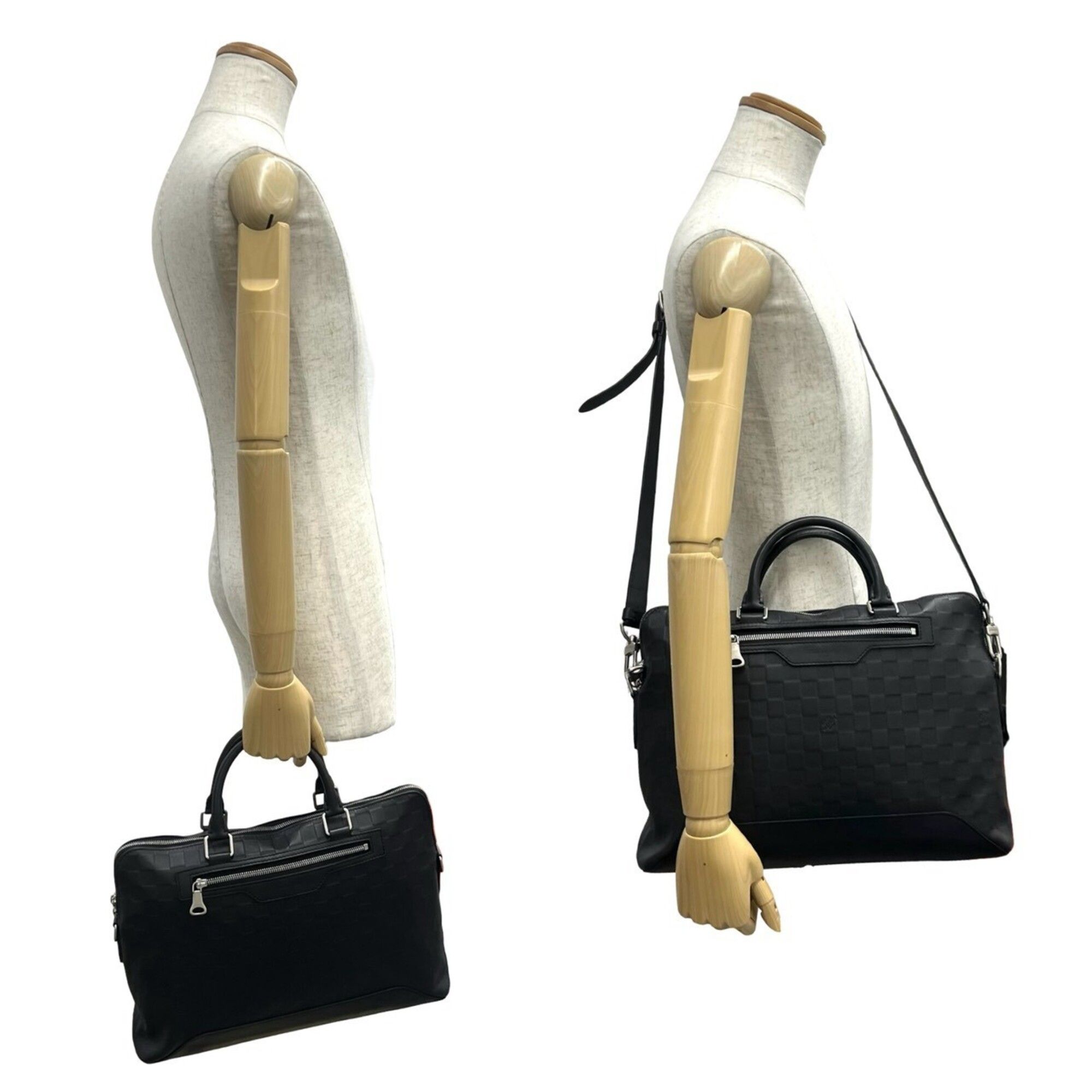 Leather Briefcase Shoulder Bag (Pre-Owned) - Louis Vuitton - Modalova