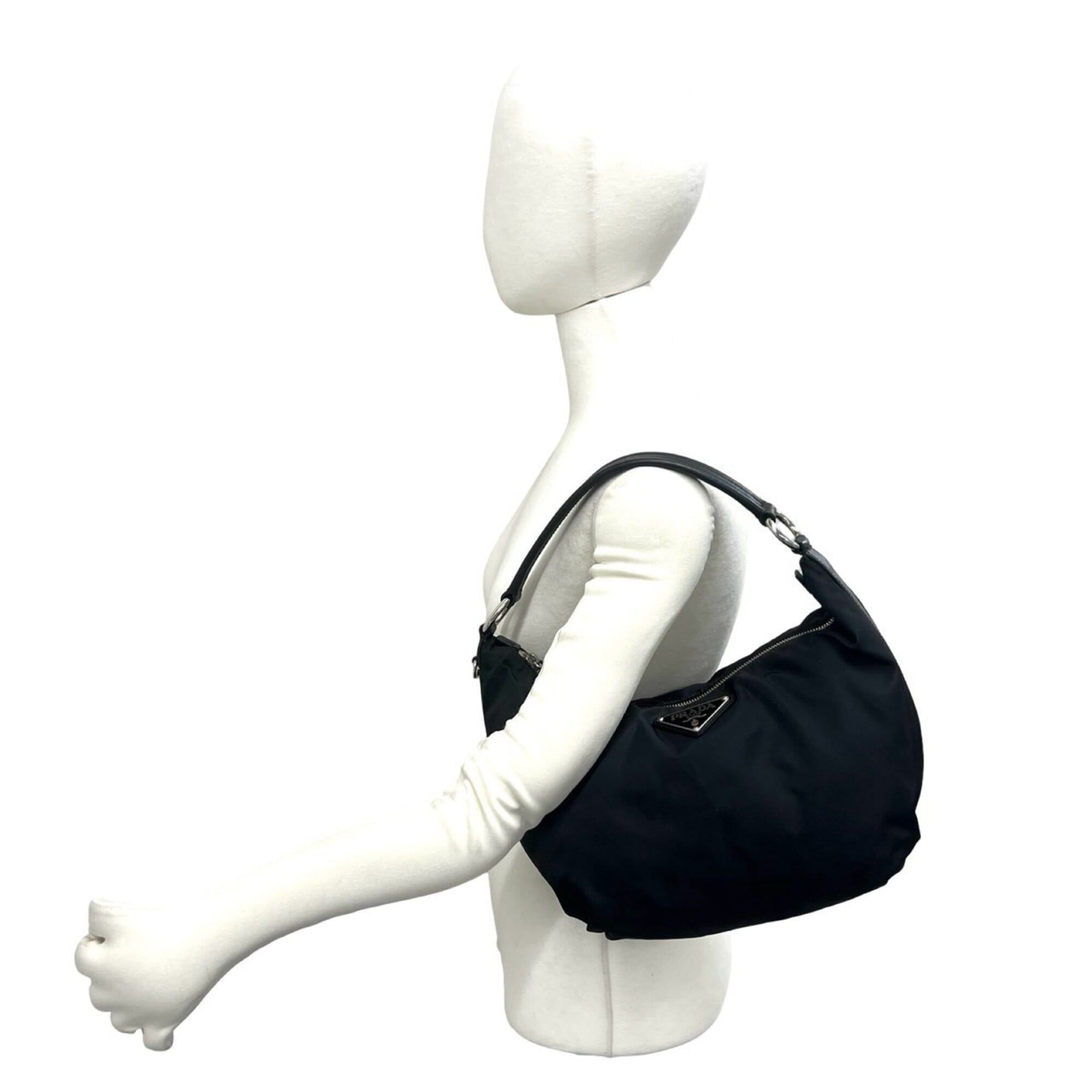 Nylon Leather Shoulder Bag (Pre-Owned) - Prada - Modalova