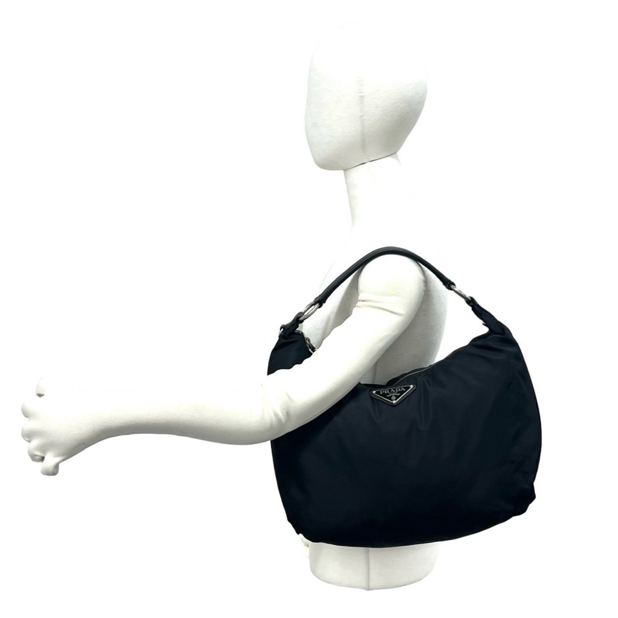 Nylon Leather Shoulder Bag (Pre-Owned) - Prada - Modalova