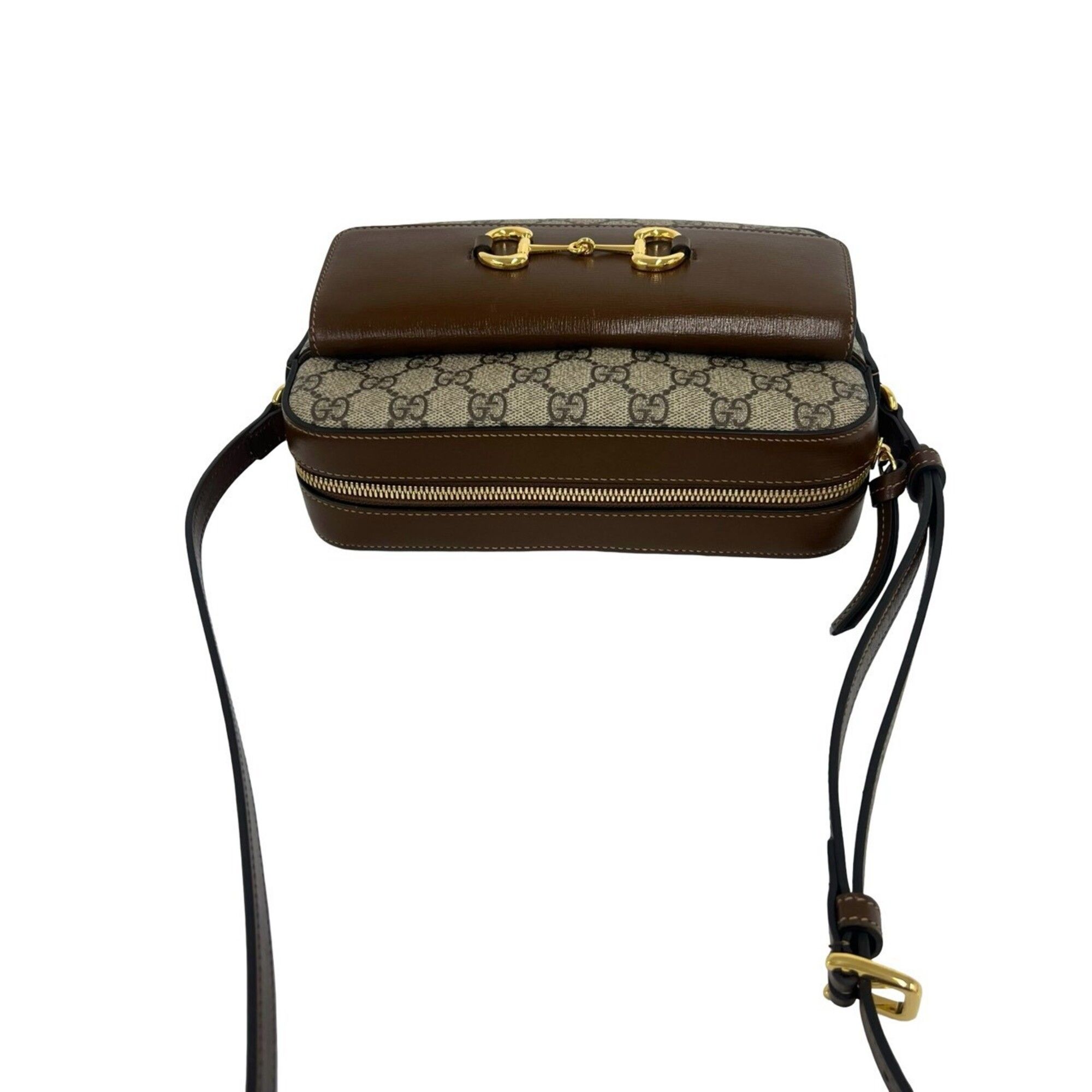 Elastane Leather Pochette Shoulder Bag (Pre-Owned) - Gucci - Modalova