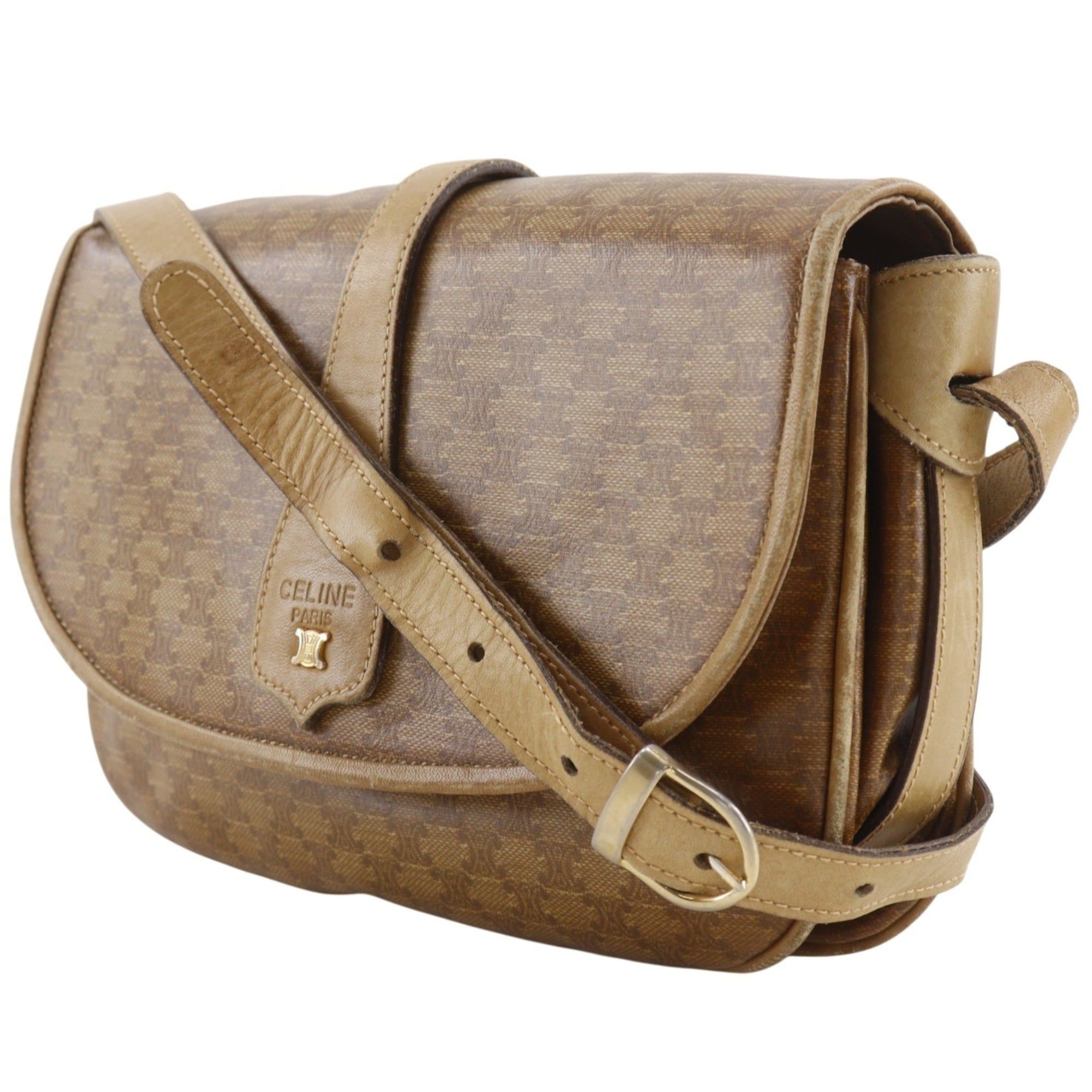 Macadam Pvc Shoulder Bag (Pre-Owned) - Celine - Modalova