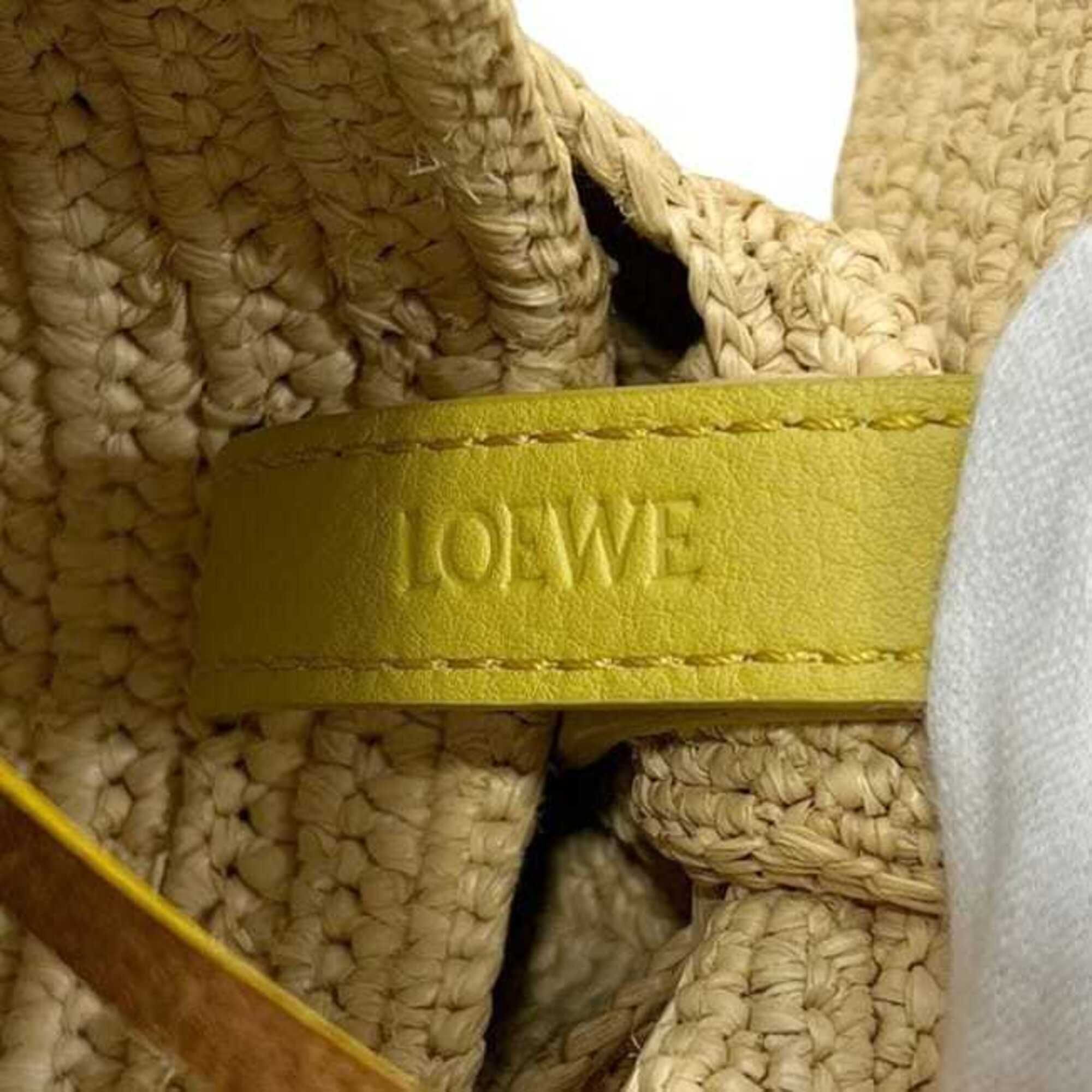 Raffia Shoulder Bag (Pre-Owned) - Loewe - Modalova