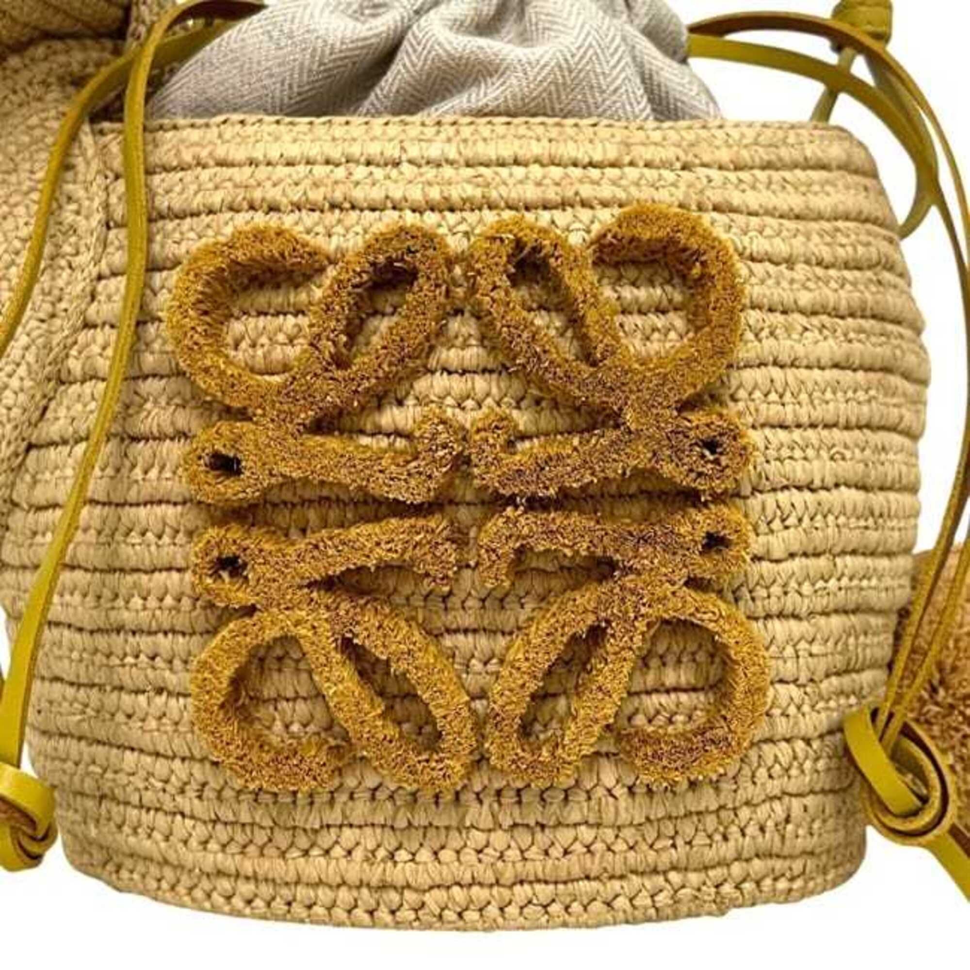 Raffia Shoulder Bag (Pre-Owned) - Loewe - Modalova