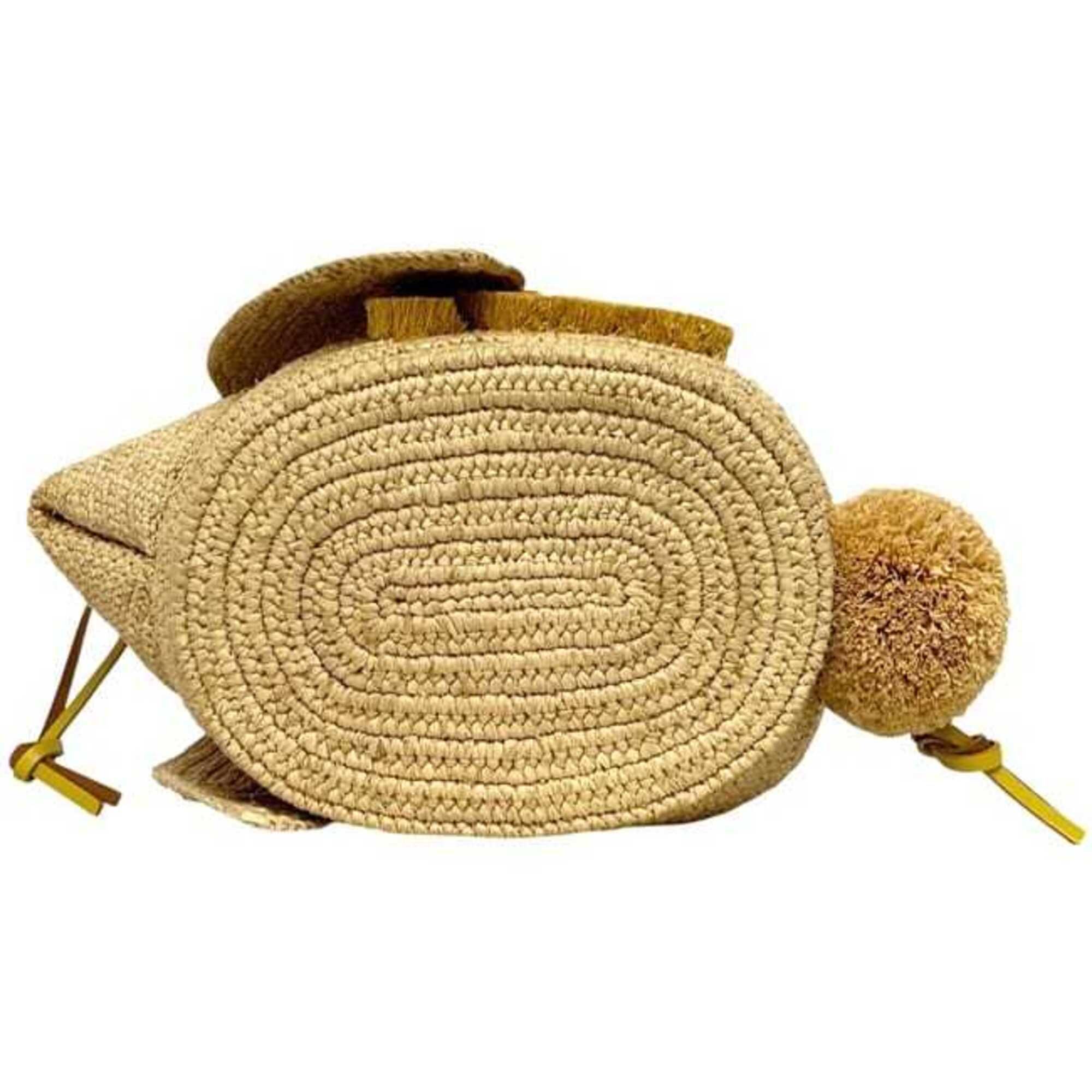 Raffia Shoulder Bag (Pre-Owned) - Loewe - Modalova
