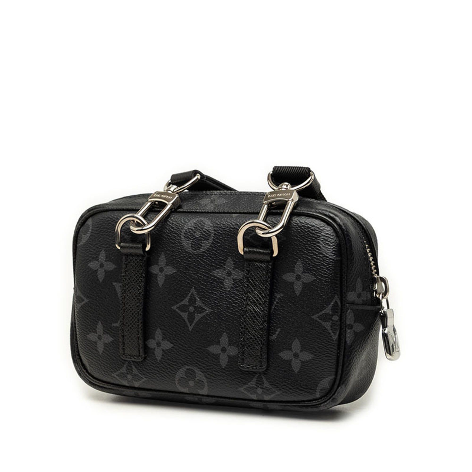 Monogram Eclipse Pvc Leather Pochette Shoulder Bag (Pre-Owned) - Louis Vuitton - Modalova