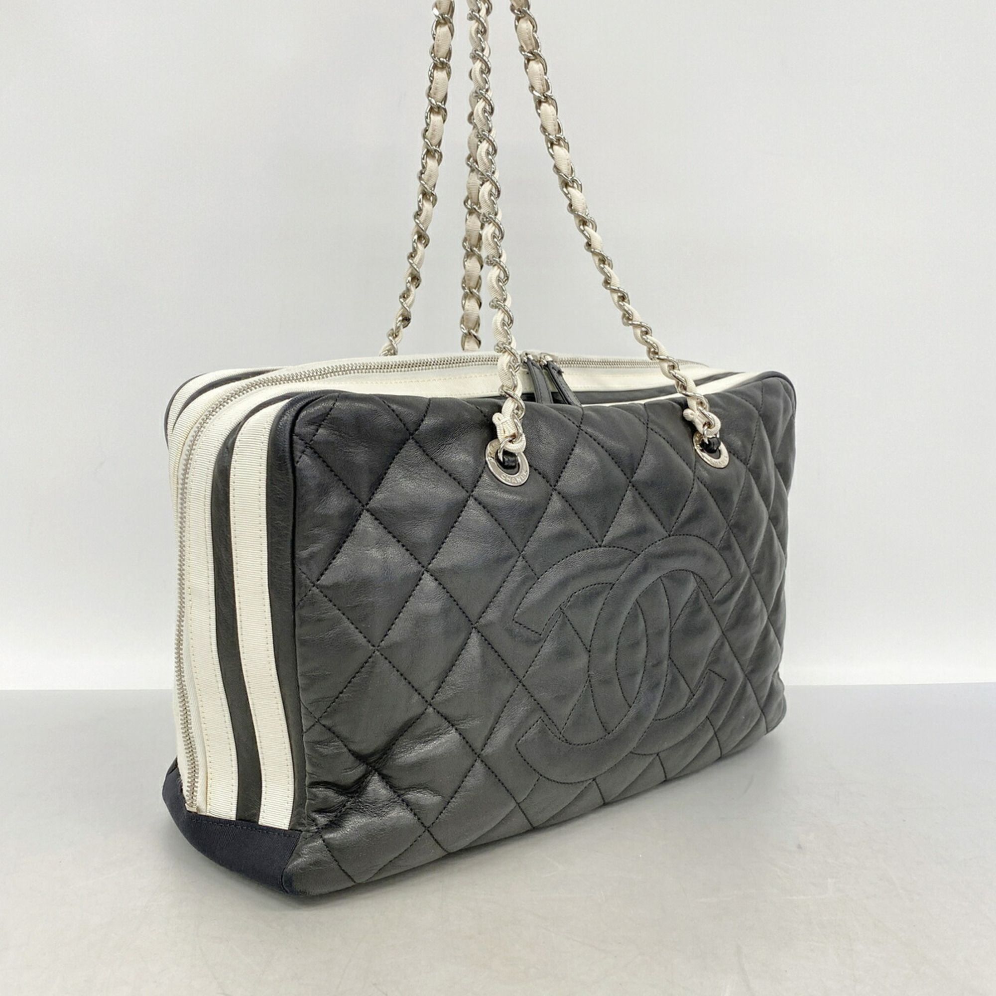 Leather Tote Bag (Pre-Owned) - Chanel - Modalova