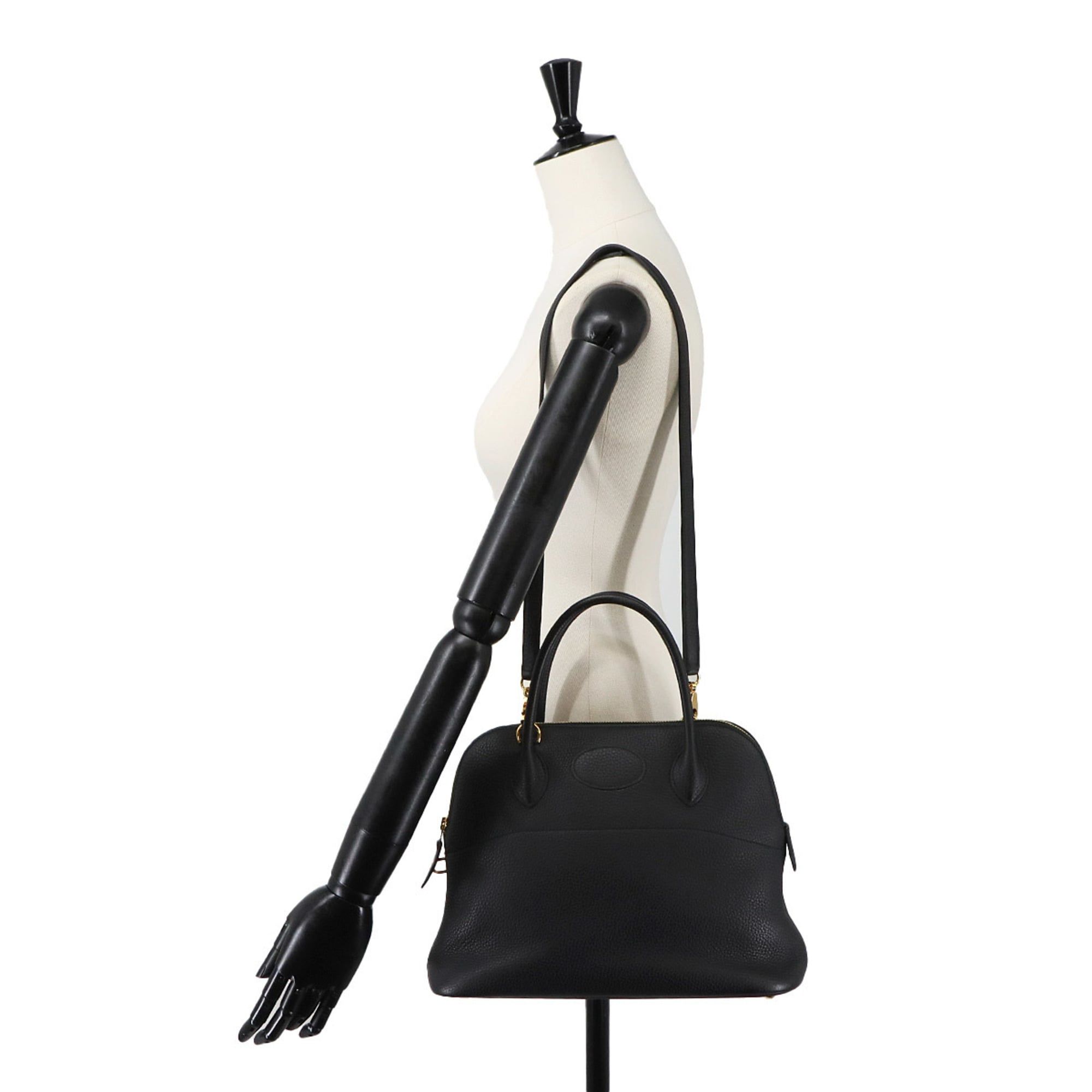 Taurillon Clemence Leather Handbag (Pre-Owned) - Hermes - Modalova