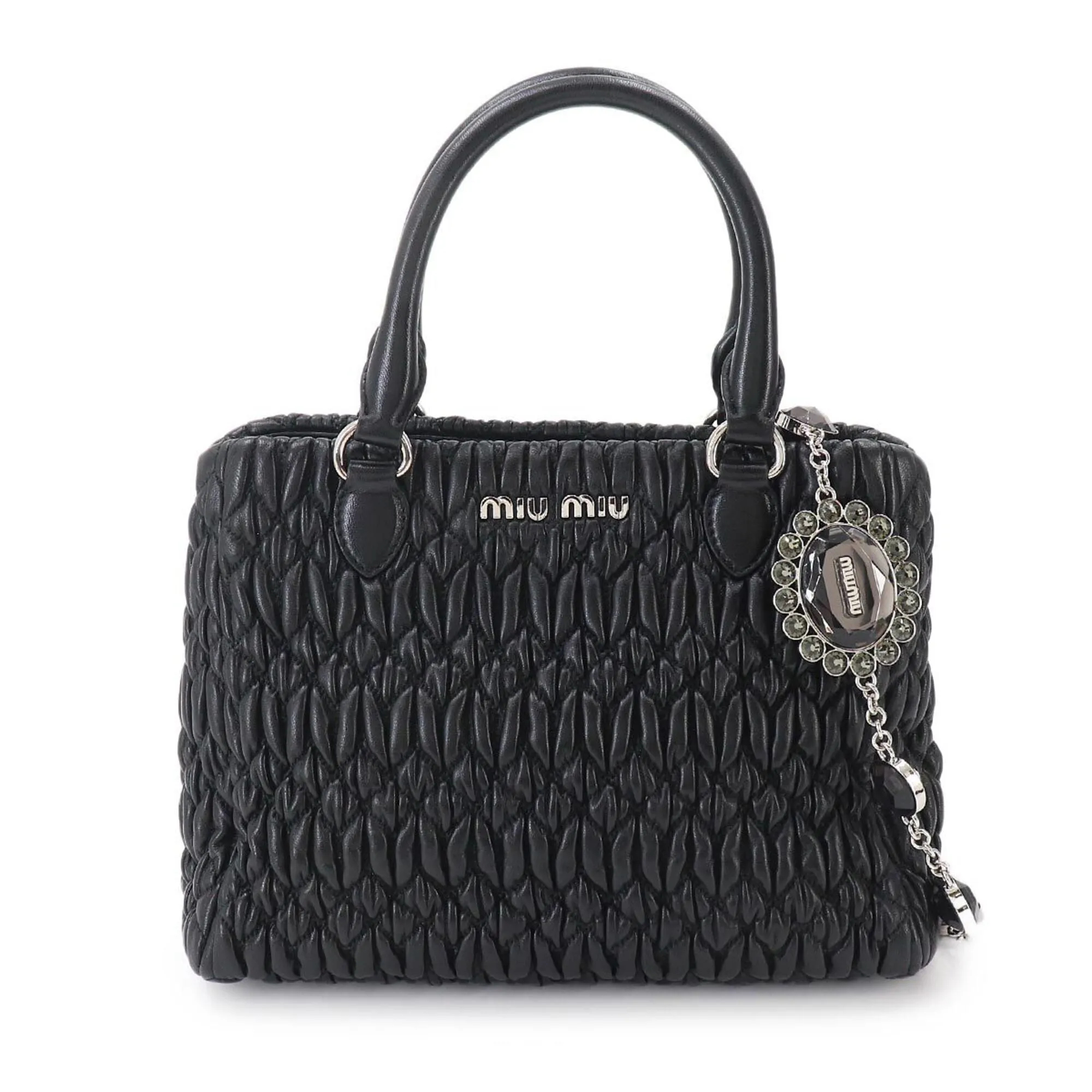 Leather Handbag (Pre-Owned) - Miu Miu - Modalova