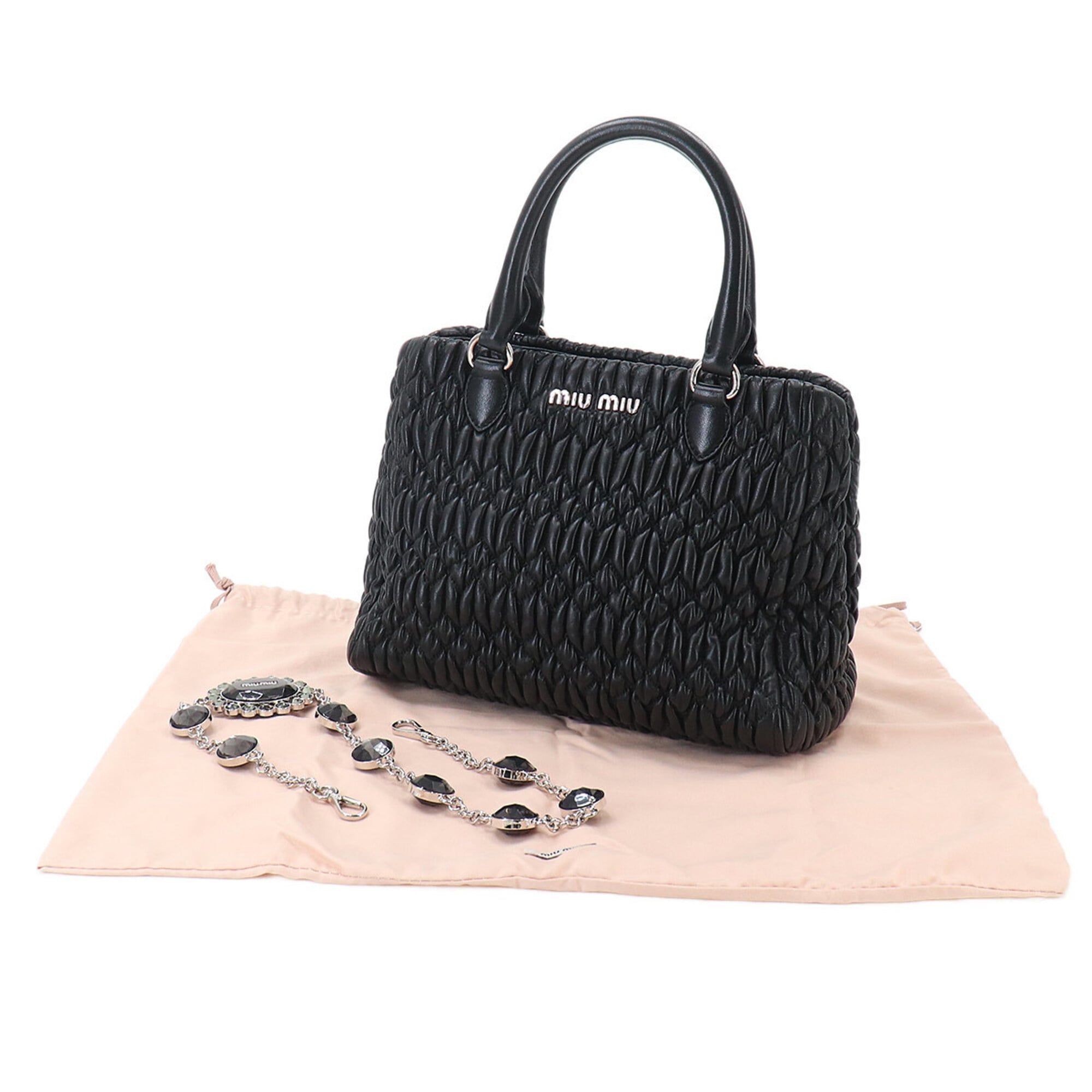 Leather Handbag (Pre-Owned) - Miu Miu - Modalova