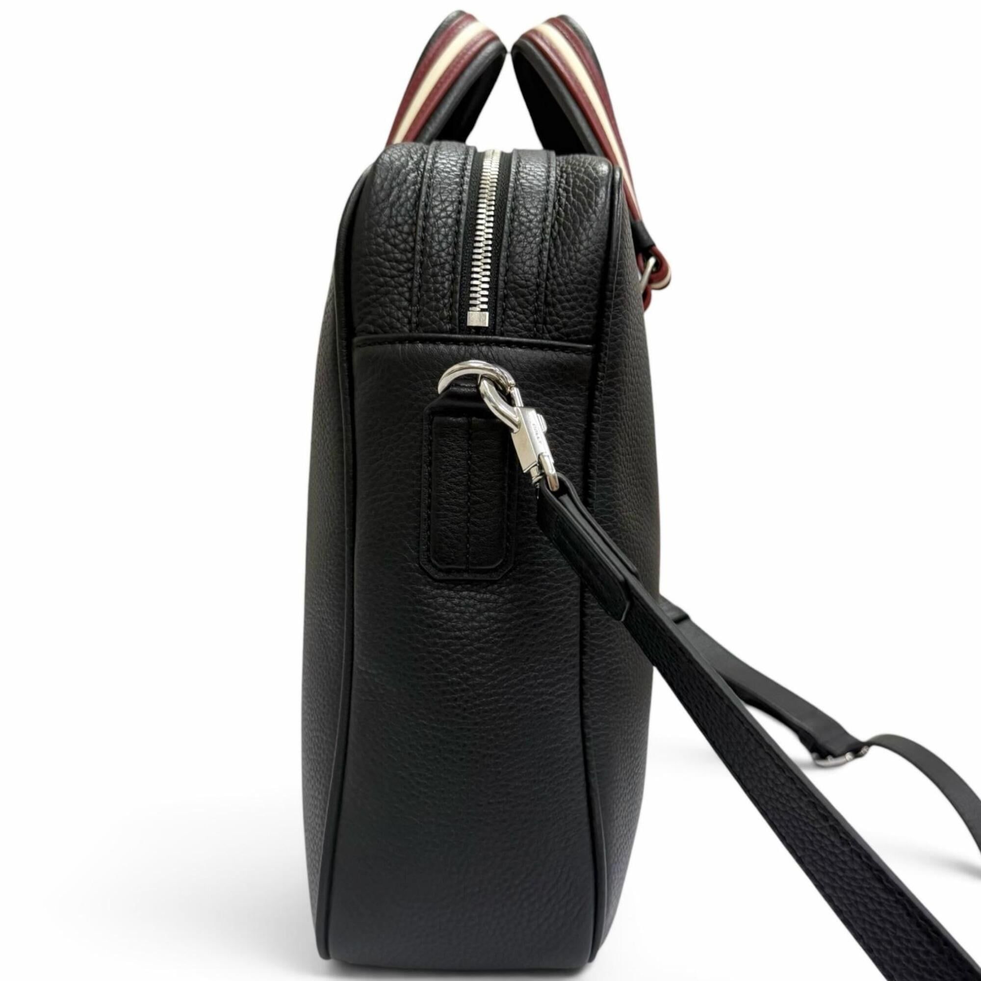 Leather Briefcase Shoulder Bag (Pre-Owned) - Bally - Modalova