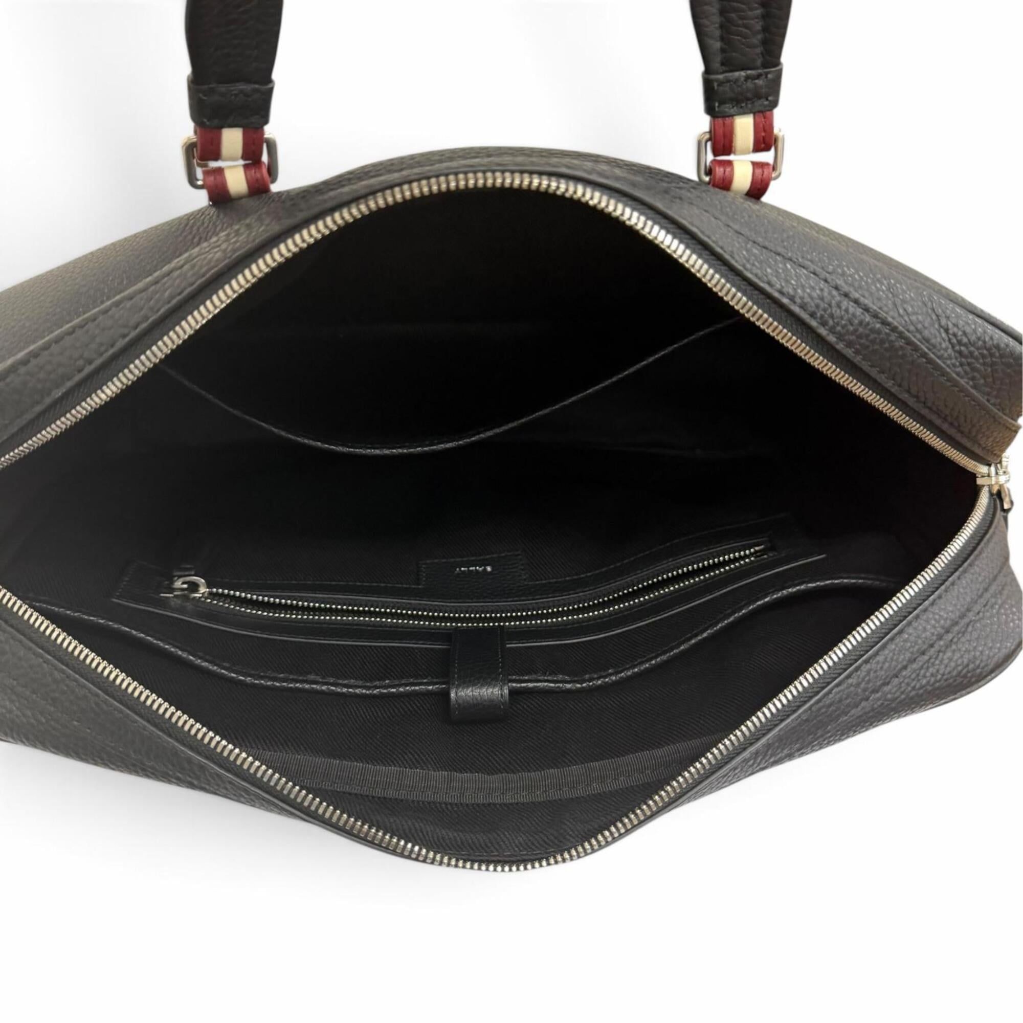 Leather Briefcase Shoulder Bag (Pre-Owned) - Bally - Modalova