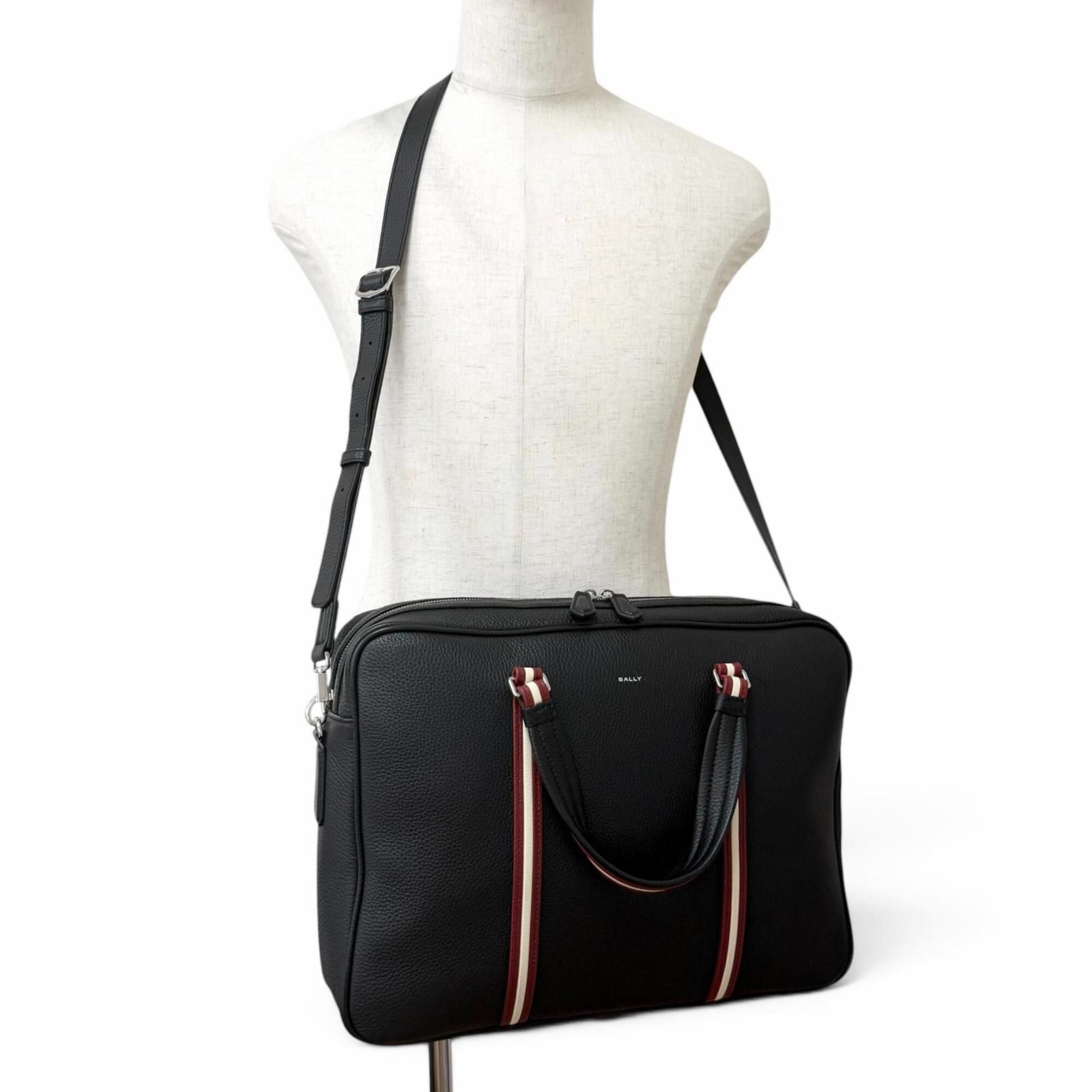 Leather Briefcase Shoulder Bag (Pre-Owned) - Bally - Modalova