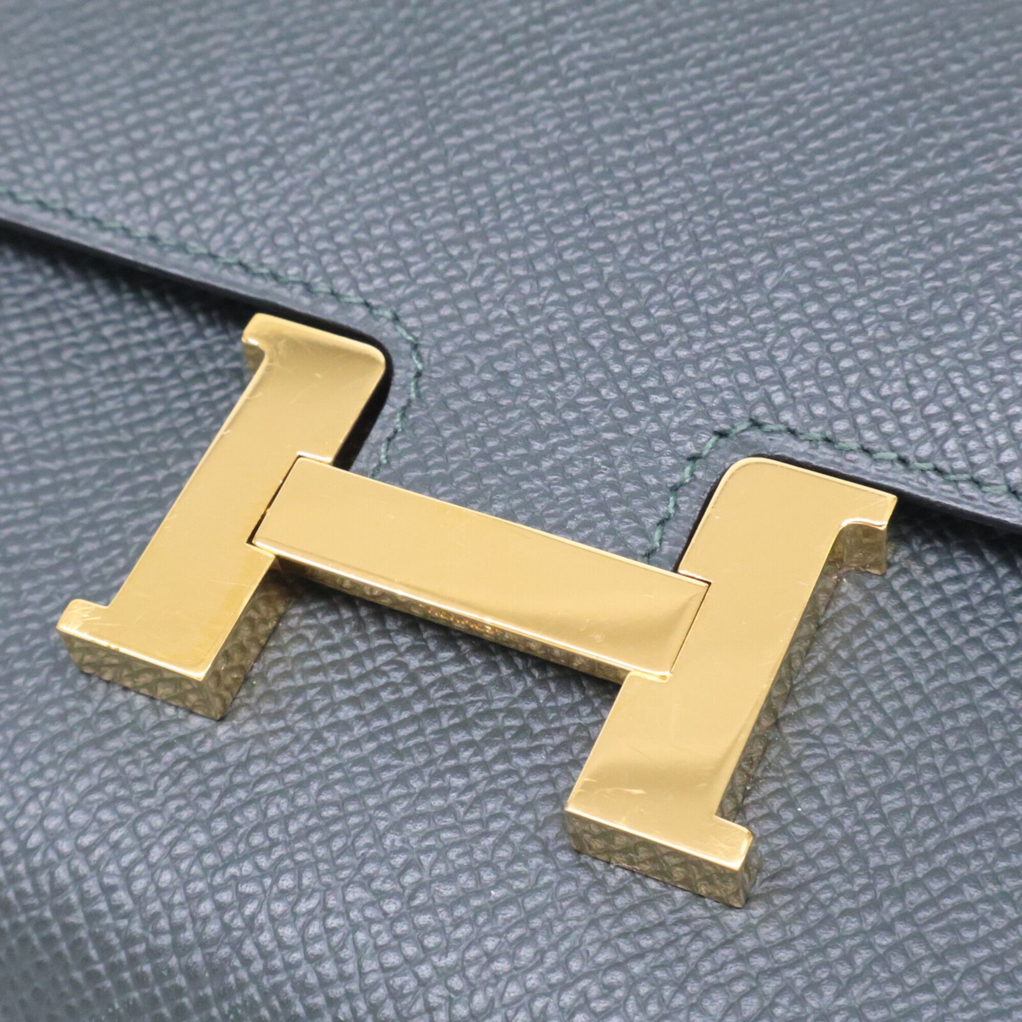 Epsom Leather Clutch Bag Shoulder Bag (Pre-Owned) - Hermes - Modalova