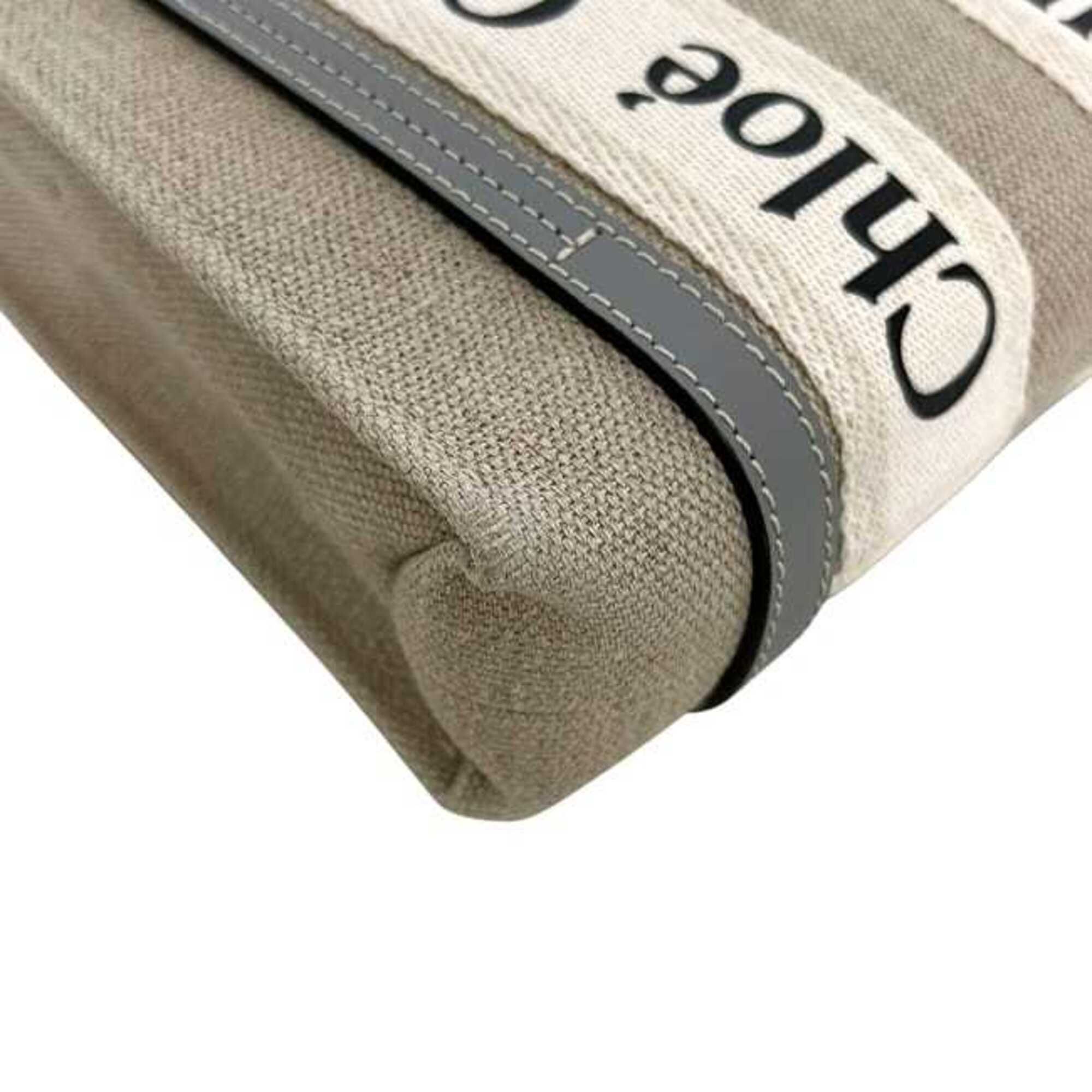 Canvas Leather Shoulder Bag (Pre-Owned) - Chloé - Modalova