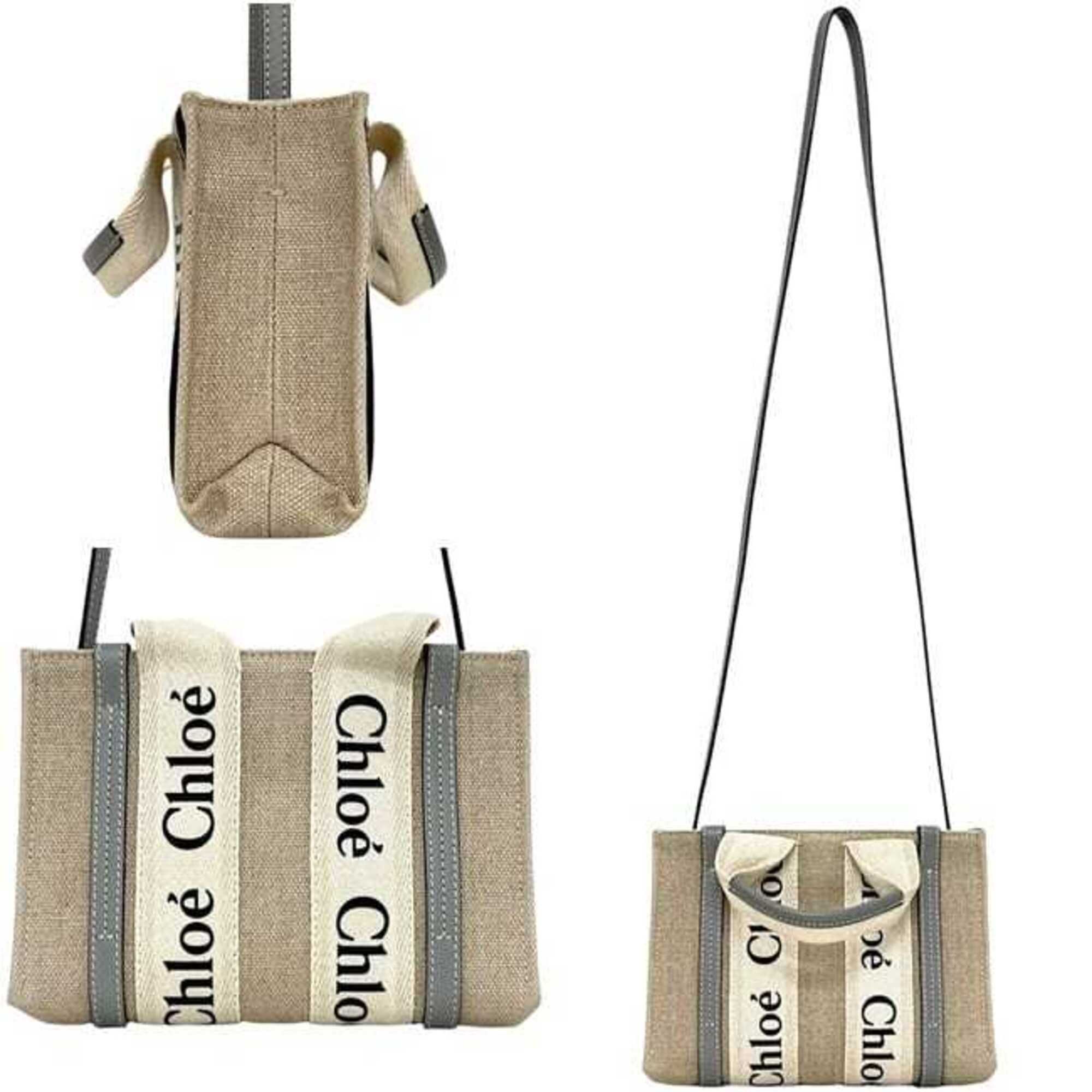 Canvas Leather Shoulder Bag (Pre-Owned) - Chloé - Modalova