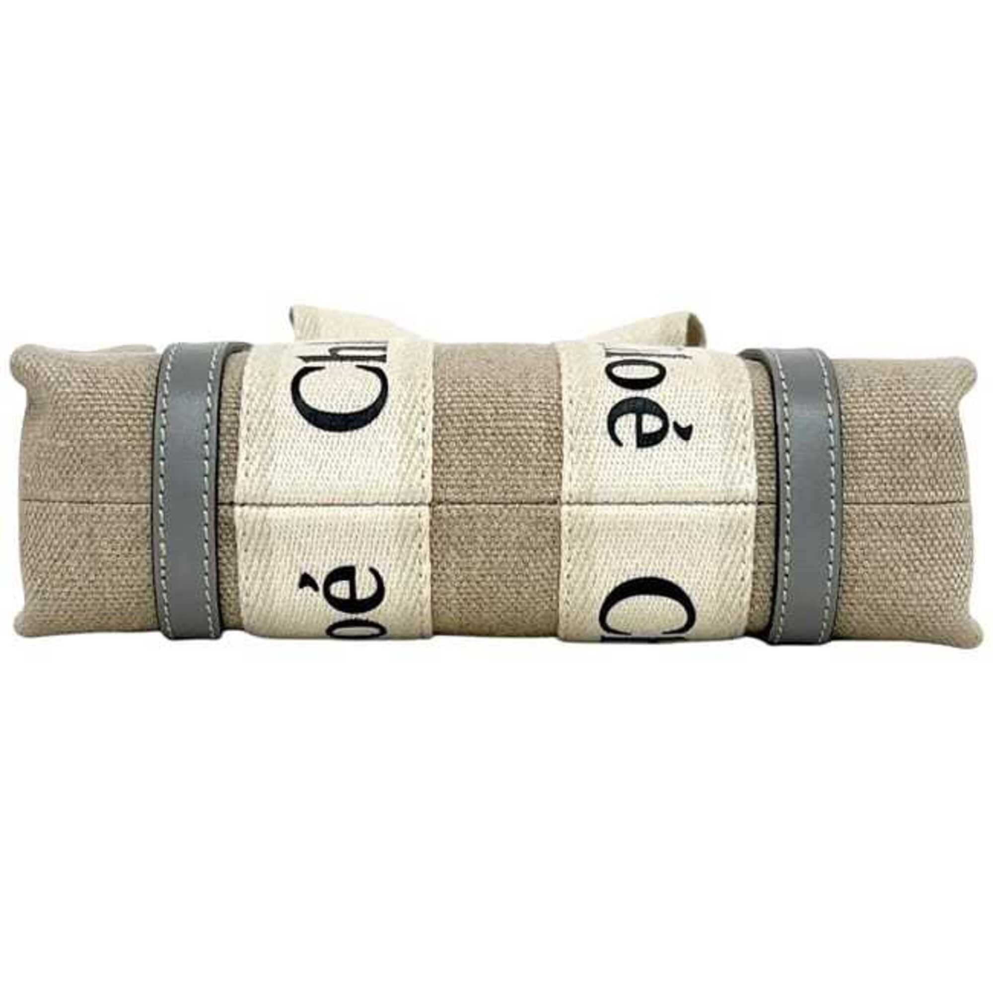 Canvas Leather Shoulder Bag (Pre-Owned) - Chloé - Modalova