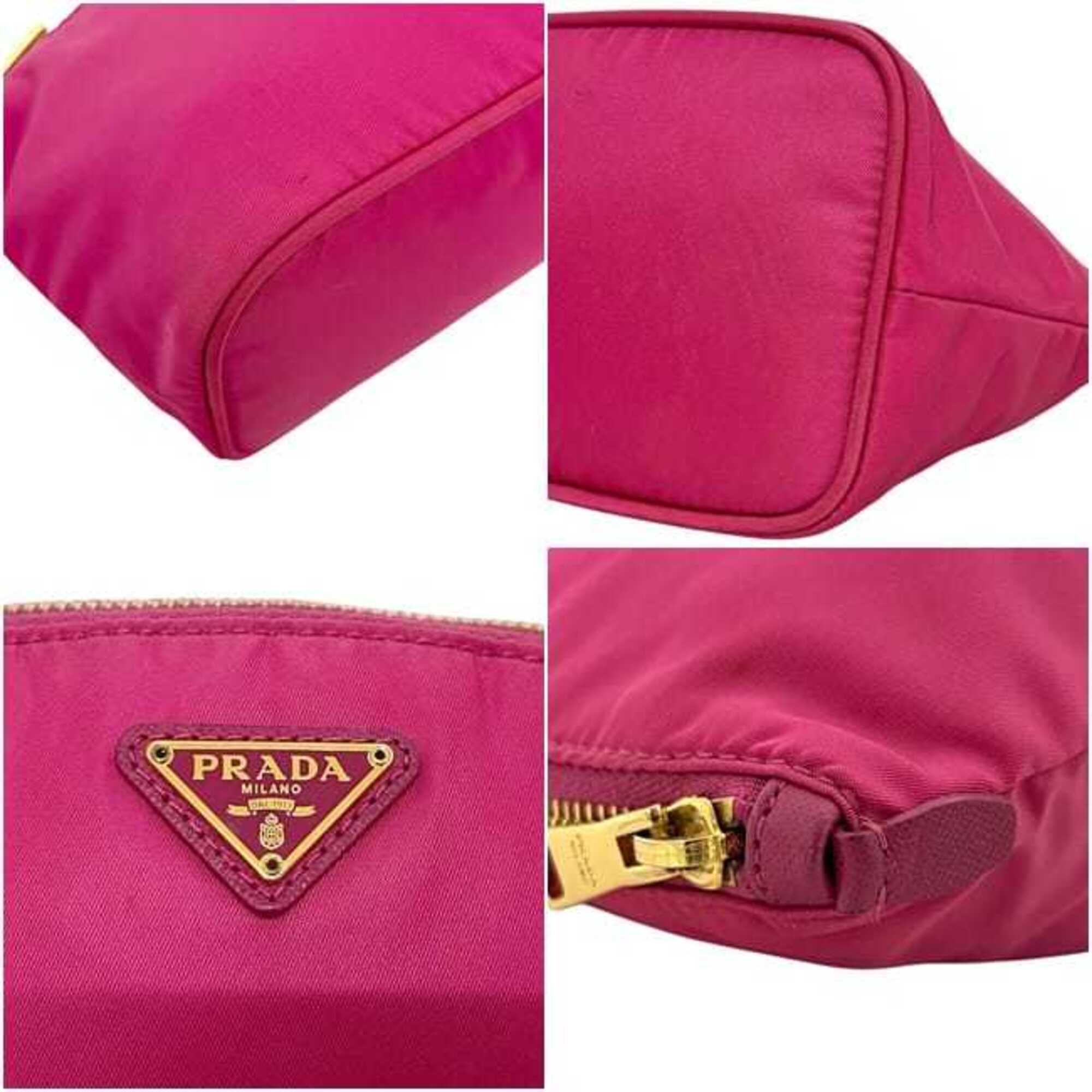 Prada Pink Nylon Pouch (Pre-Owned) - Prada - Modalova