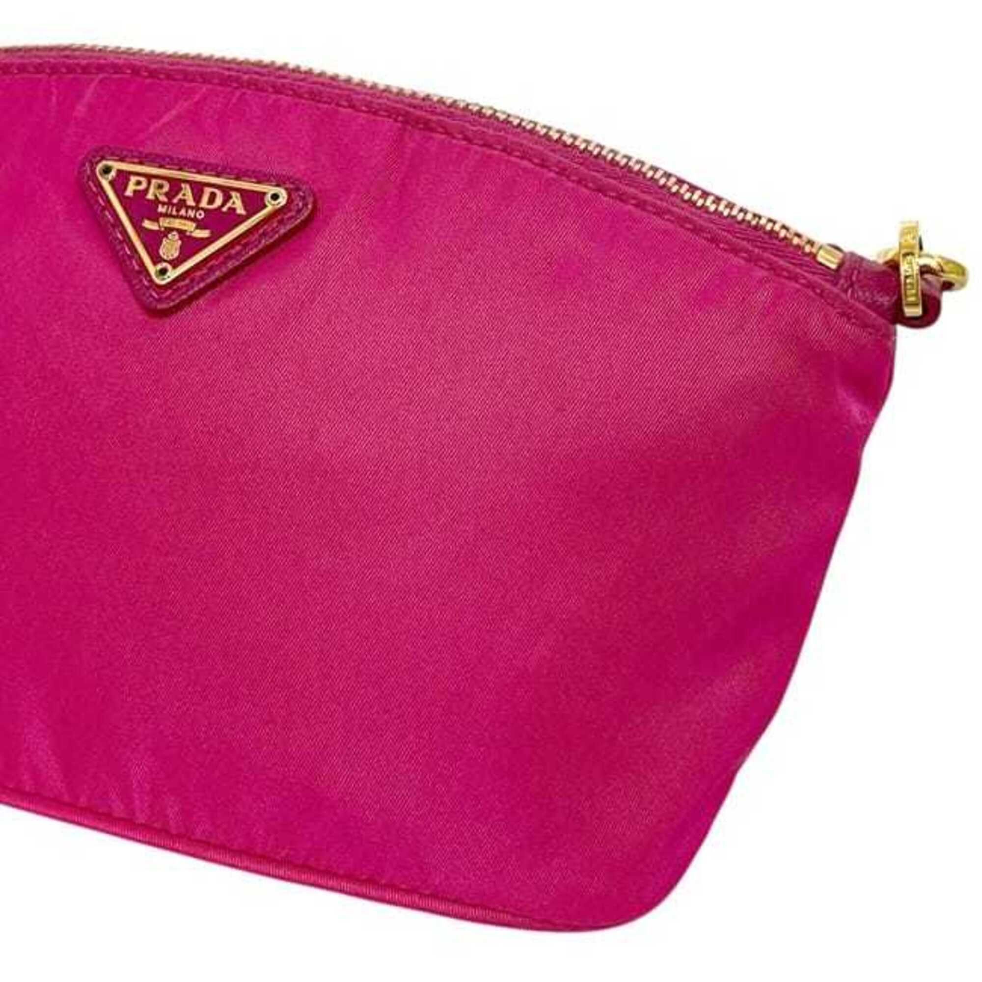 Prada Pink Nylon Pouch (Pre-Owned) - Prada - Modalova