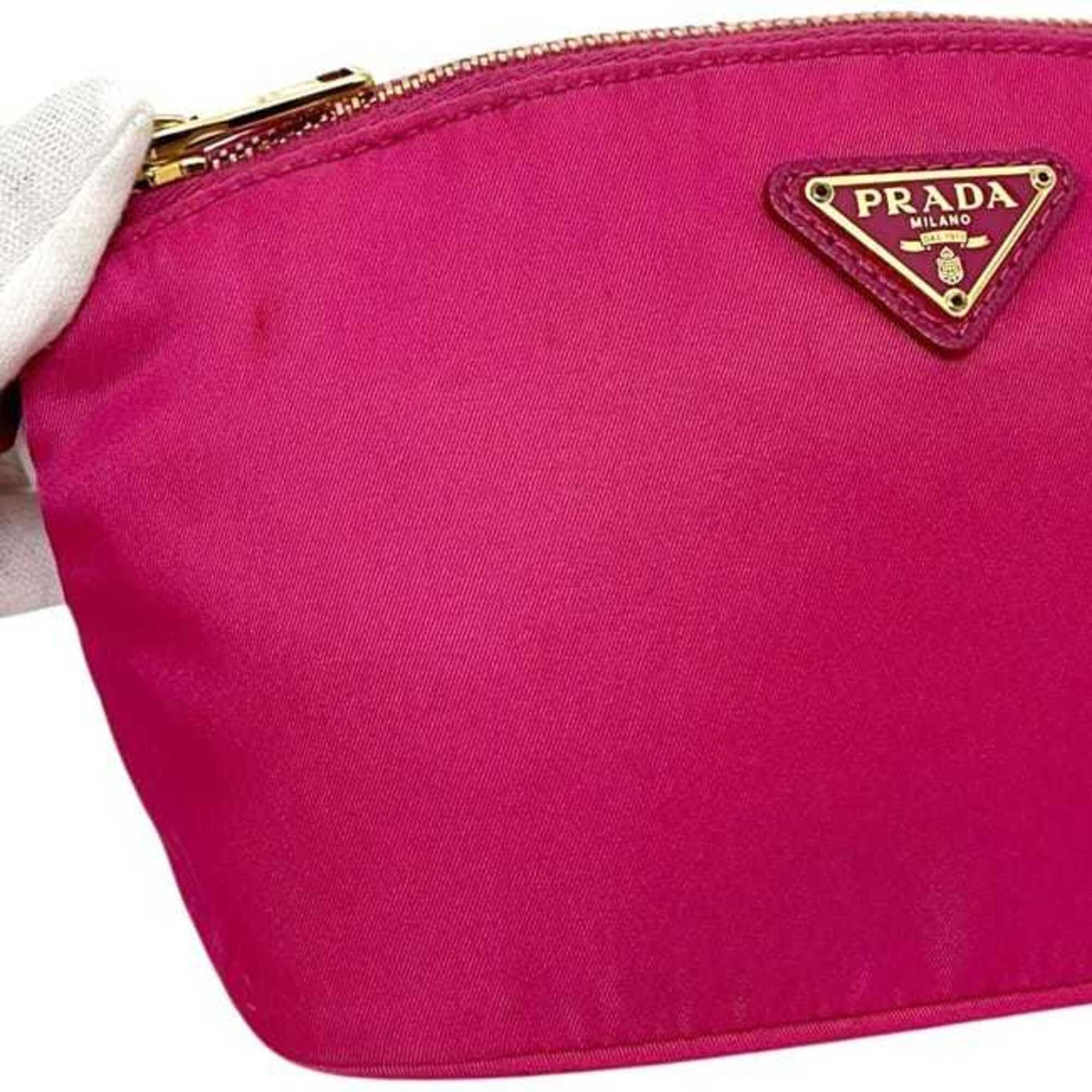 Prada Pink Nylon Pouch (Pre-Owned) - Prada - Modalova