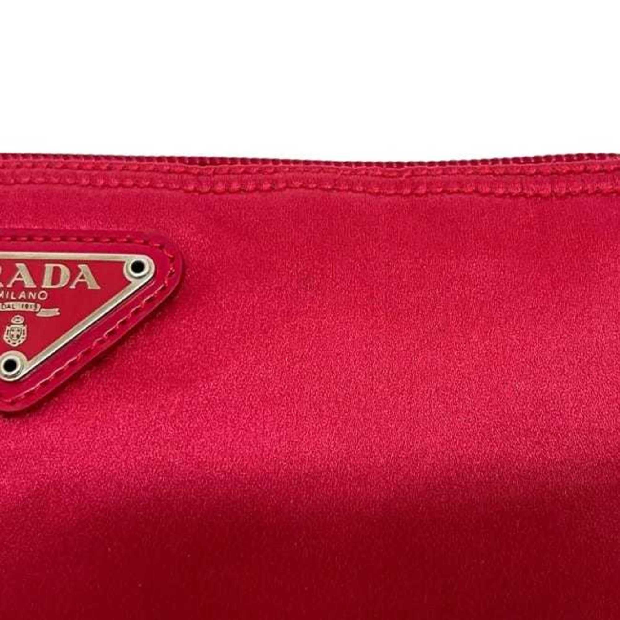 Prada Pink Satin Pouch (Pre-Owned) - Prada - Modalova