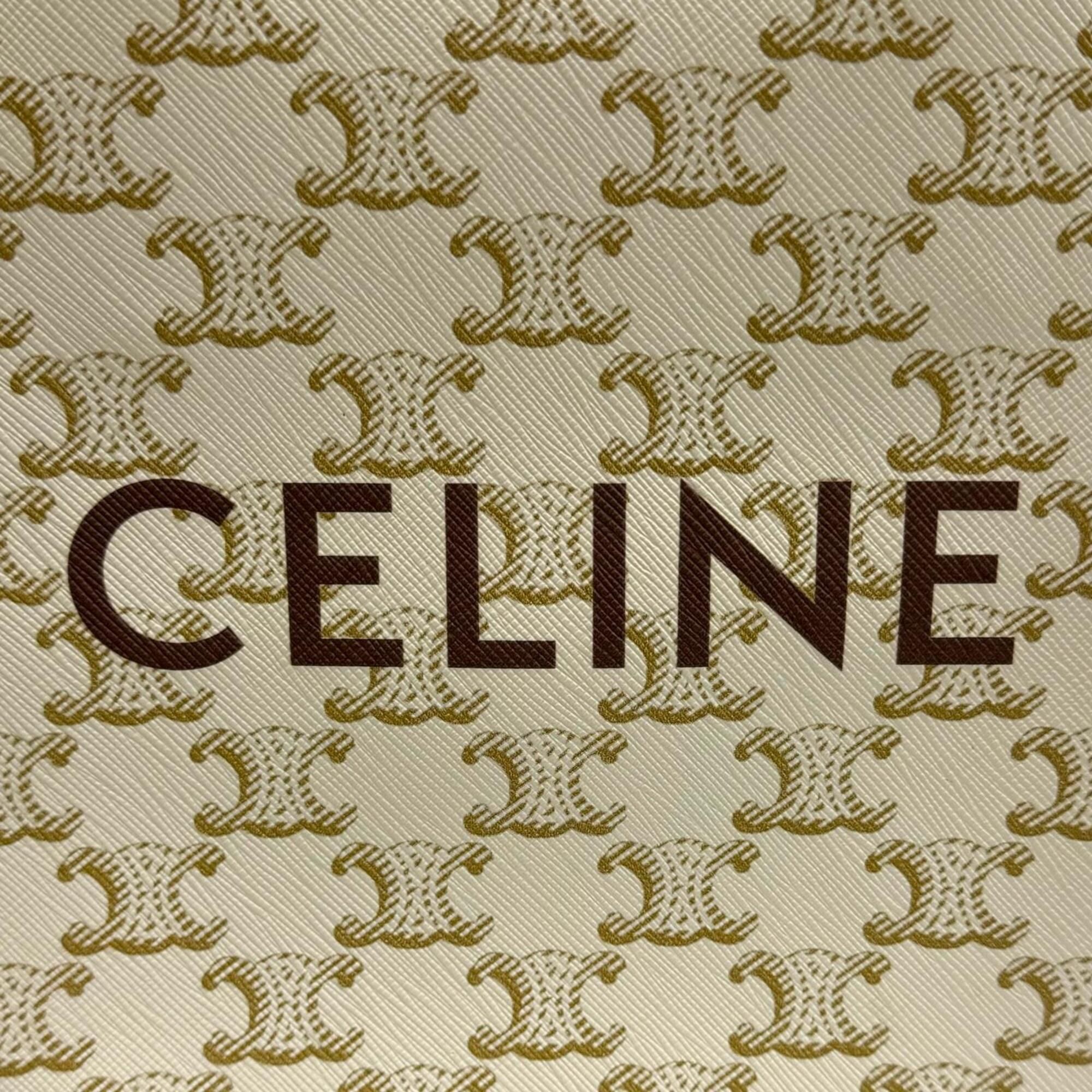 Coated Canvas Leather Shoulder Bag (Pre-Owned) - Celine - Modalova