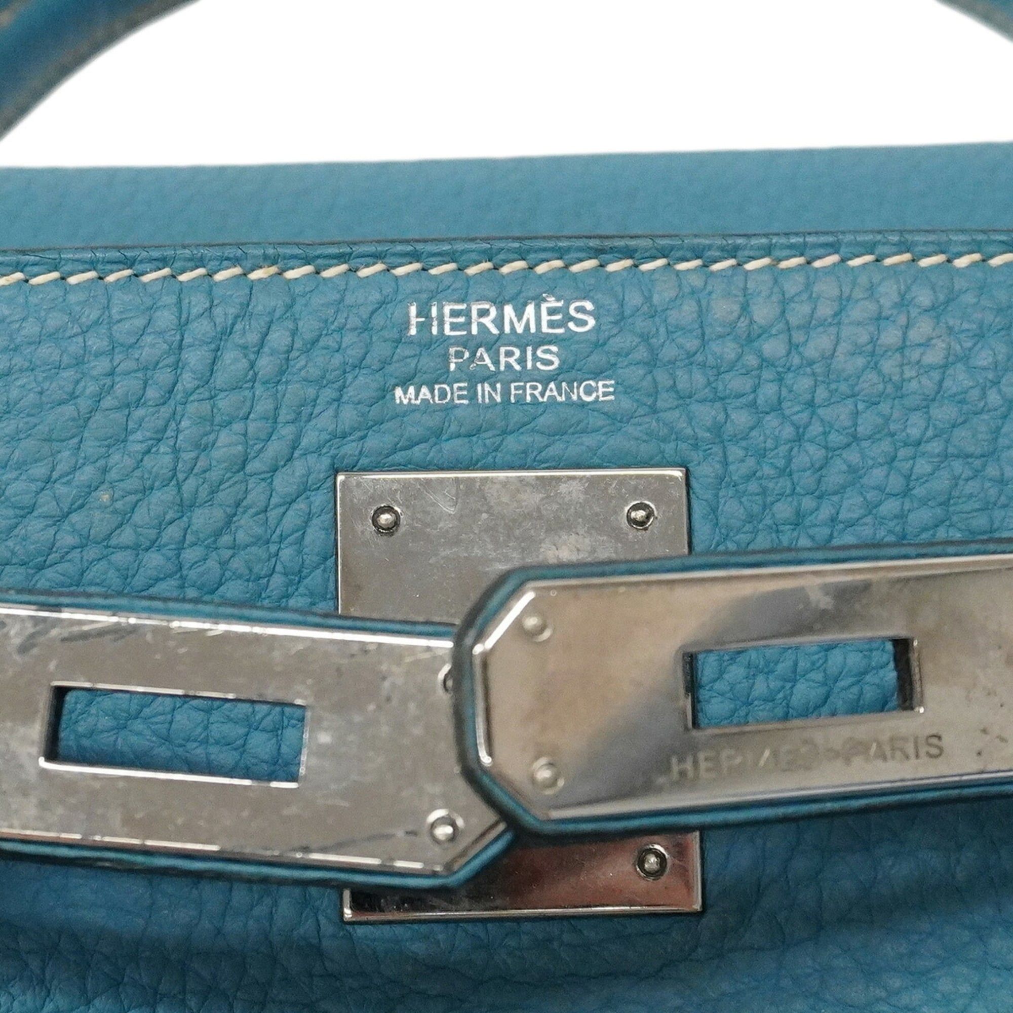 Taurillon Clemence Leather Handbag (Pre-Owned) - Hermes - Modalova