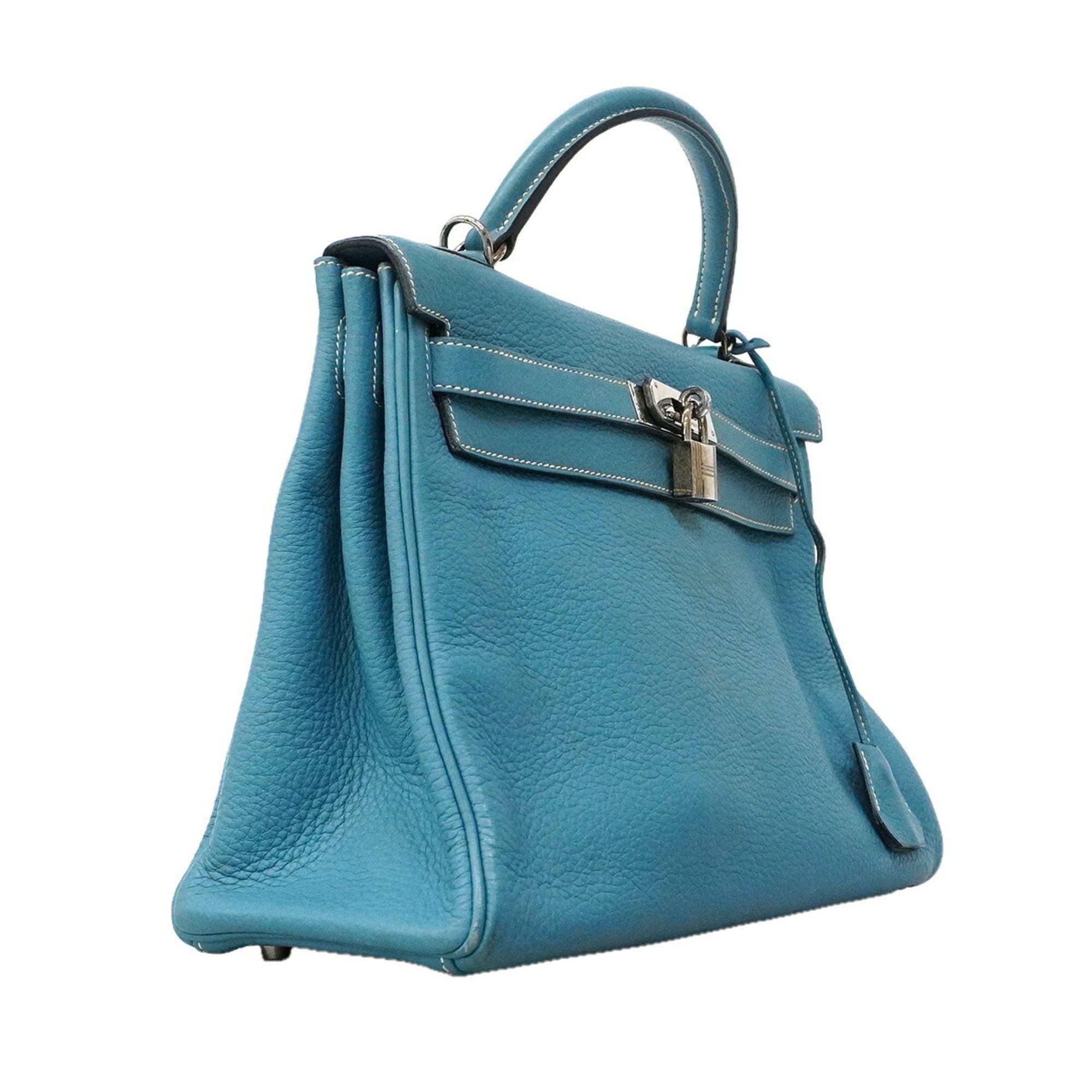 Taurillon Clemence Leather Handbag (Pre-Owned) - Hermes - Modalova