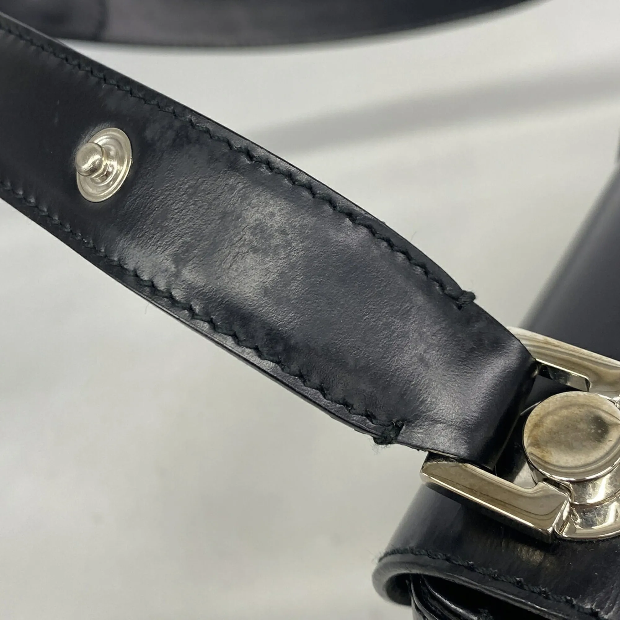 Leather Shoulder Bag (Pre-Owned) - Salvatore Ferragamo - Modalova