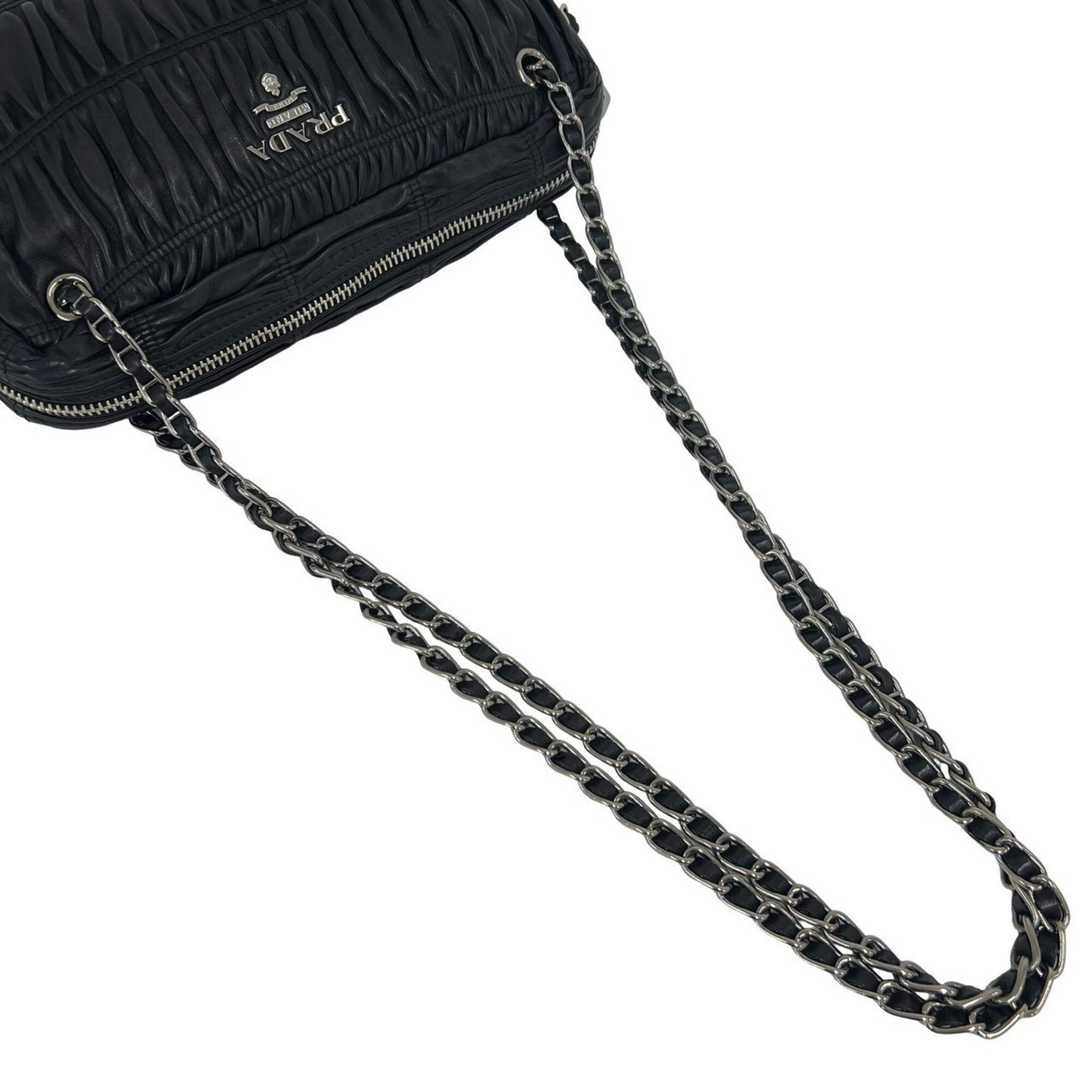 Leather Shoulder Bag (Pre-Owned) - Prada - Modalova