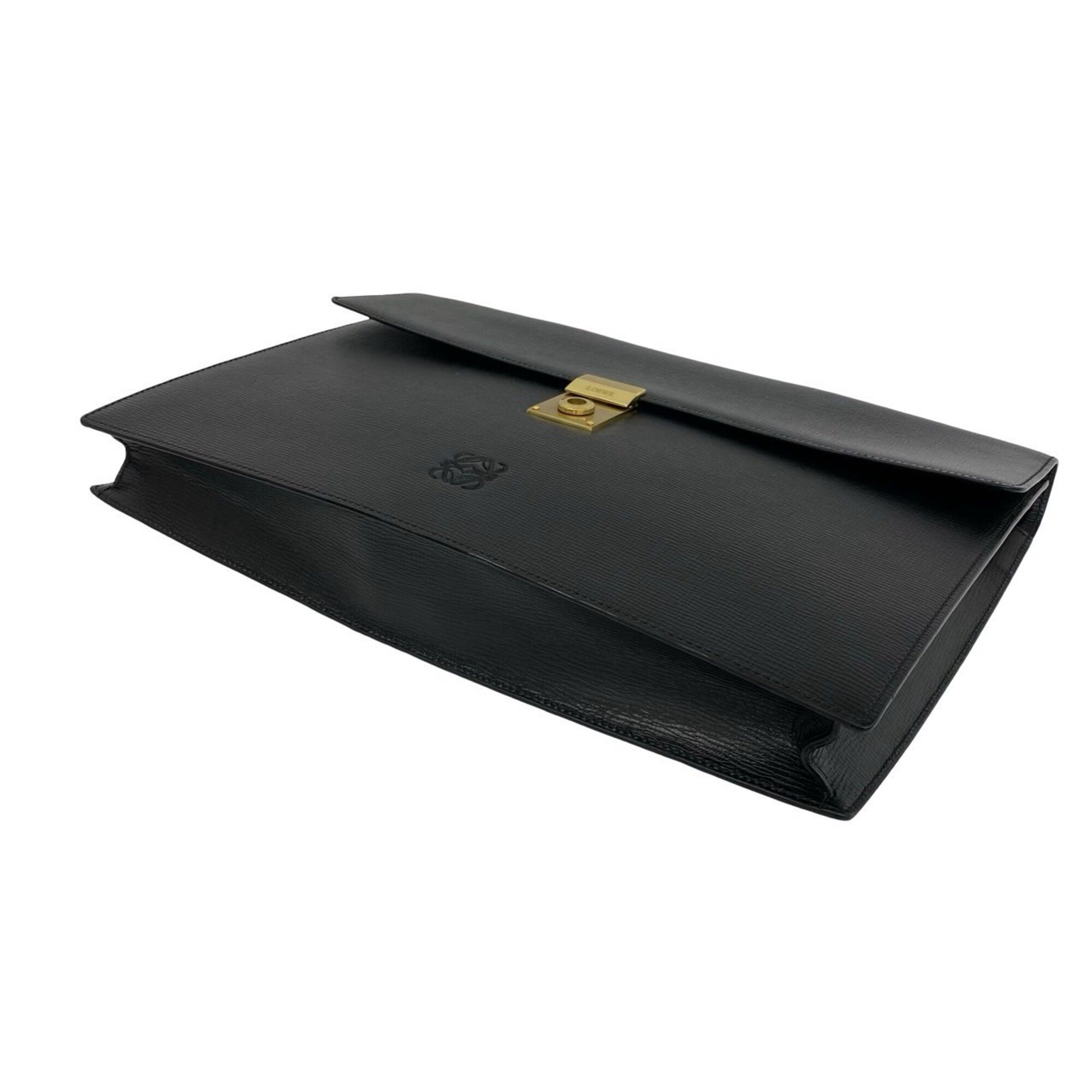 Leather Briefcase Handbag (Pre-Owned) - Loewe - Modalova