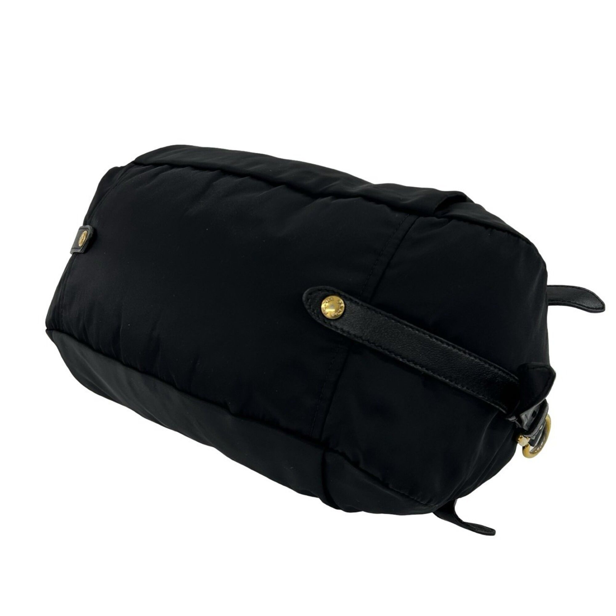 Nylon Leather Shoulder Bag Tote Bag (Pre-Owned) - Prada - Modalova