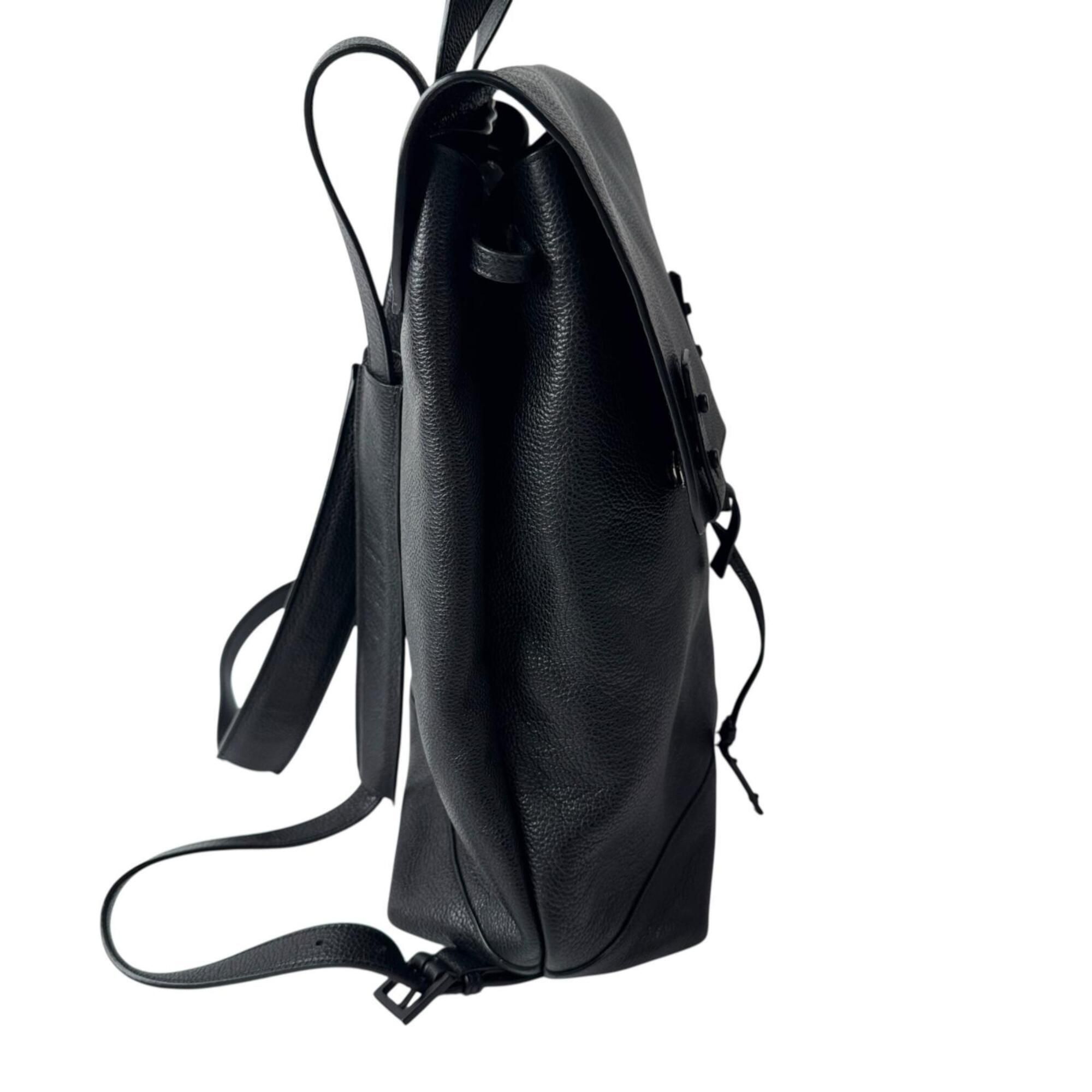 Leather Backpack (Pre-Owned) - Saint Laurent - Modalova