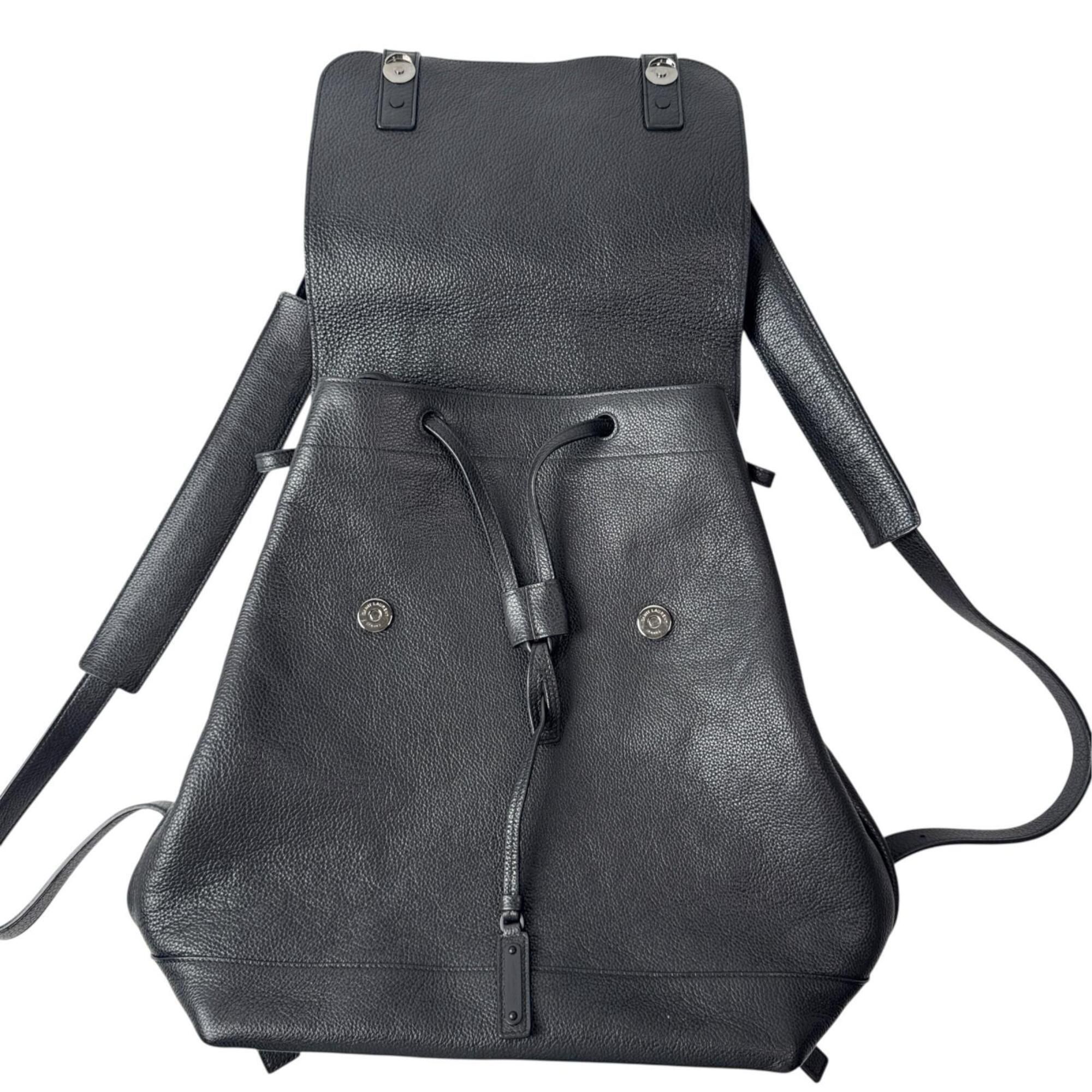 Leather Backpack (Pre-Owned) - Saint Laurent - Modalova