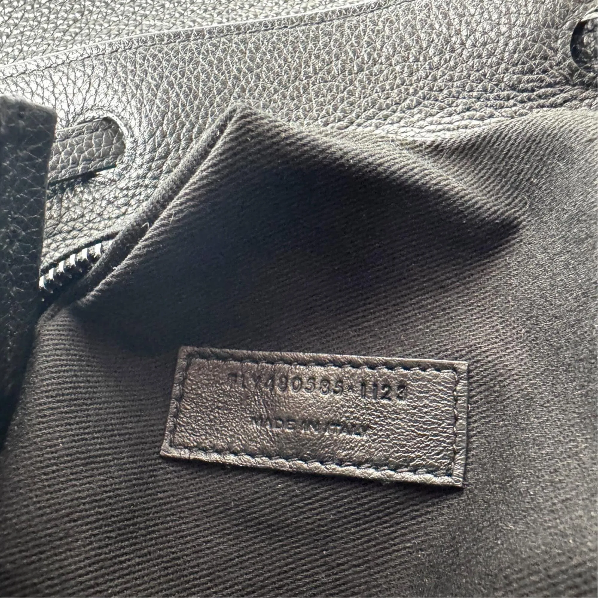 Leather Backpack (Pre-Owned) - Saint Laurent - Modalova