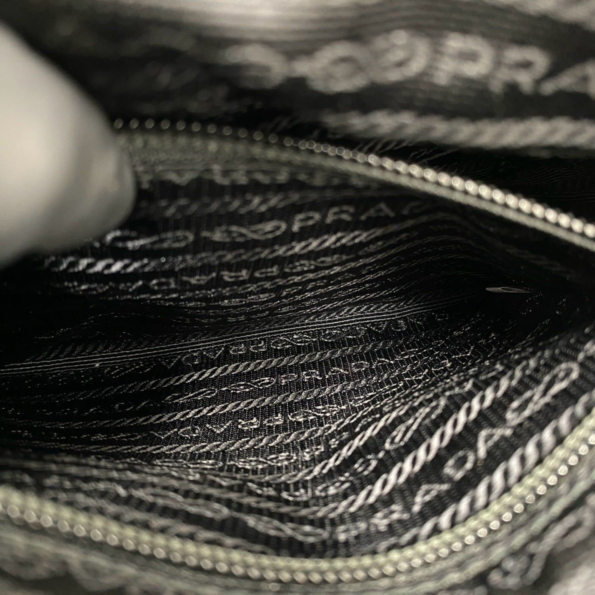 Nylon Leather Pochette Shoulder Bag (Pre-Owned) - Prada - Modalova